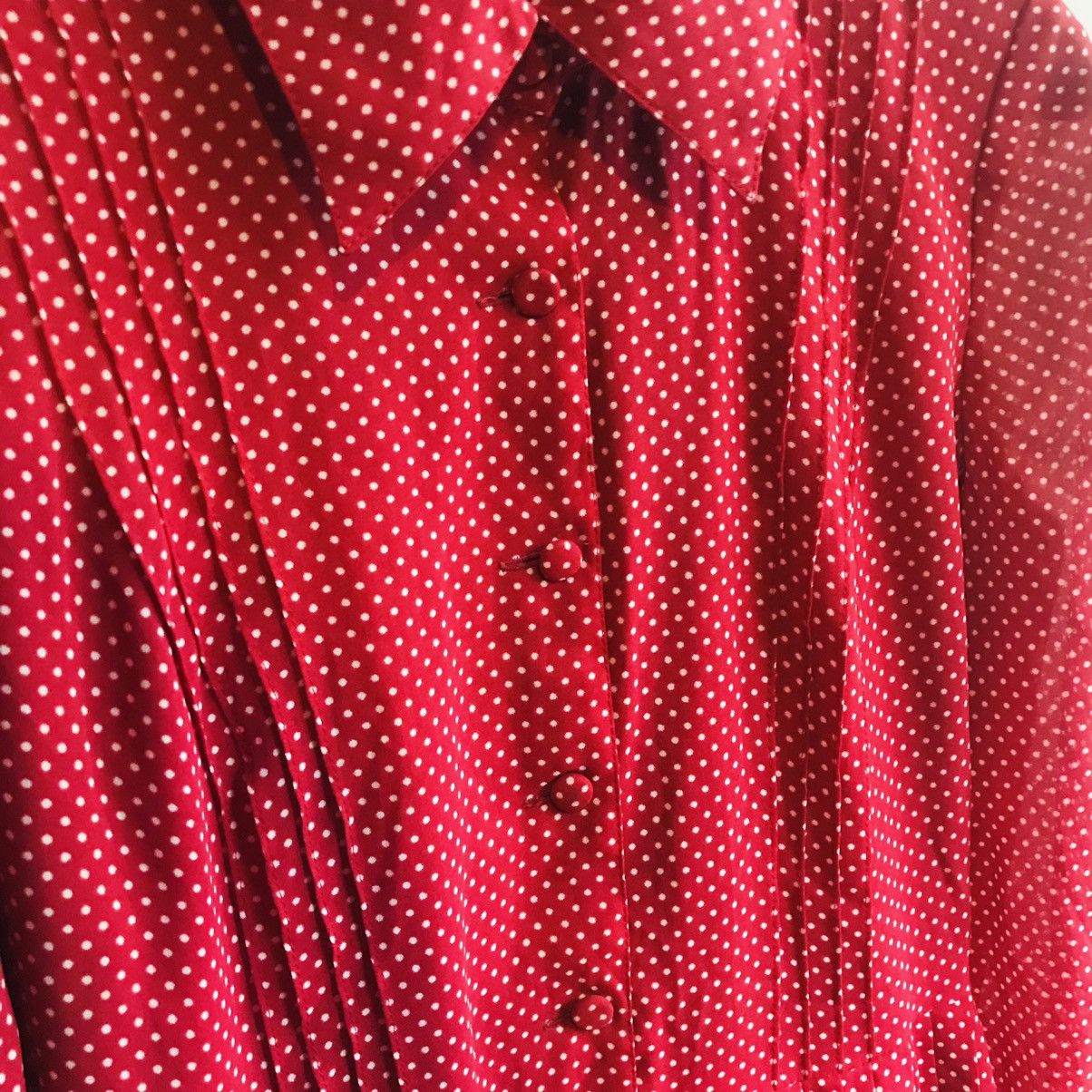 Seditionaries × Vintage Vintage Polka Dot Maxi Dress Size M / US 6-8 / IT 42-44 - 6 Thumbnail