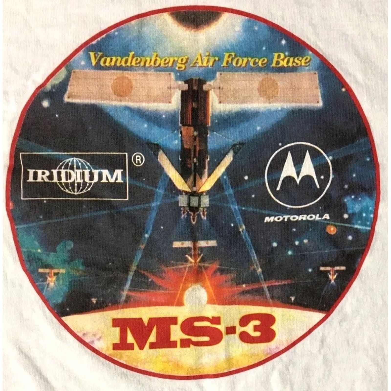 Apple VINTAGE Motorola Iridium MS3 Satellite Shirt XL White Size US XL / EU 56 / 4 - 3 Thumbnail