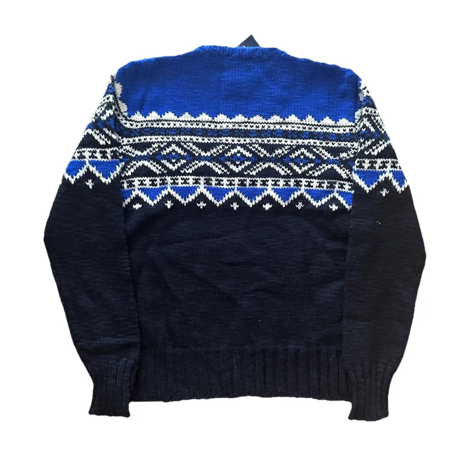 Polo Ralph Lauren VINTAGE Polo Ralph Lauren Sweater Mens M Geometric Crew Neck Wool-Blend Holiday Ski NWT Size US M / EU 48-50 / 2 - 7 Thumbnail