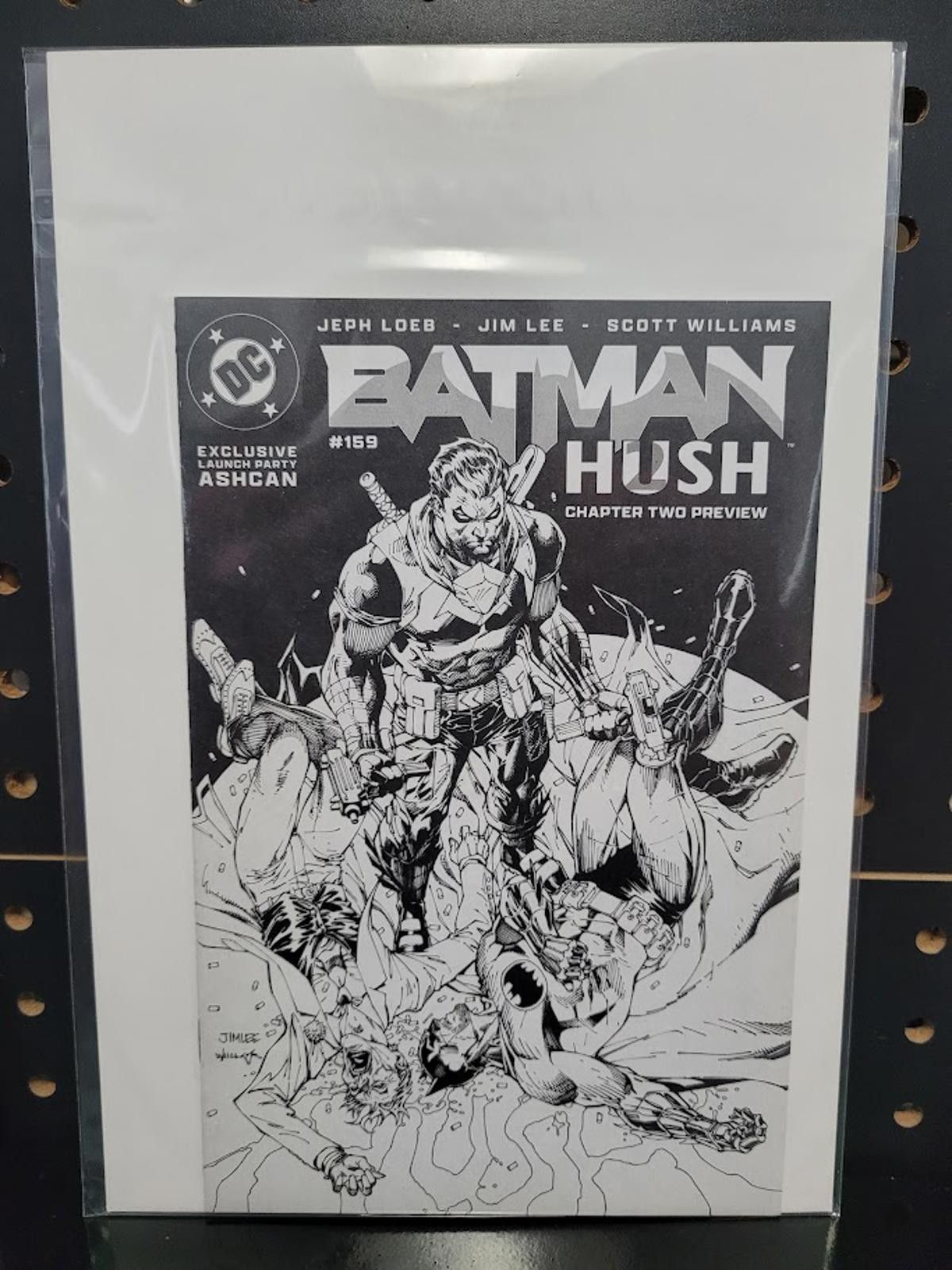 DC Comics Batman #159 Hush 2 Launch Party Ashcan Jim Lee NM Unstamped Size ONE SIZE - 1 Preview