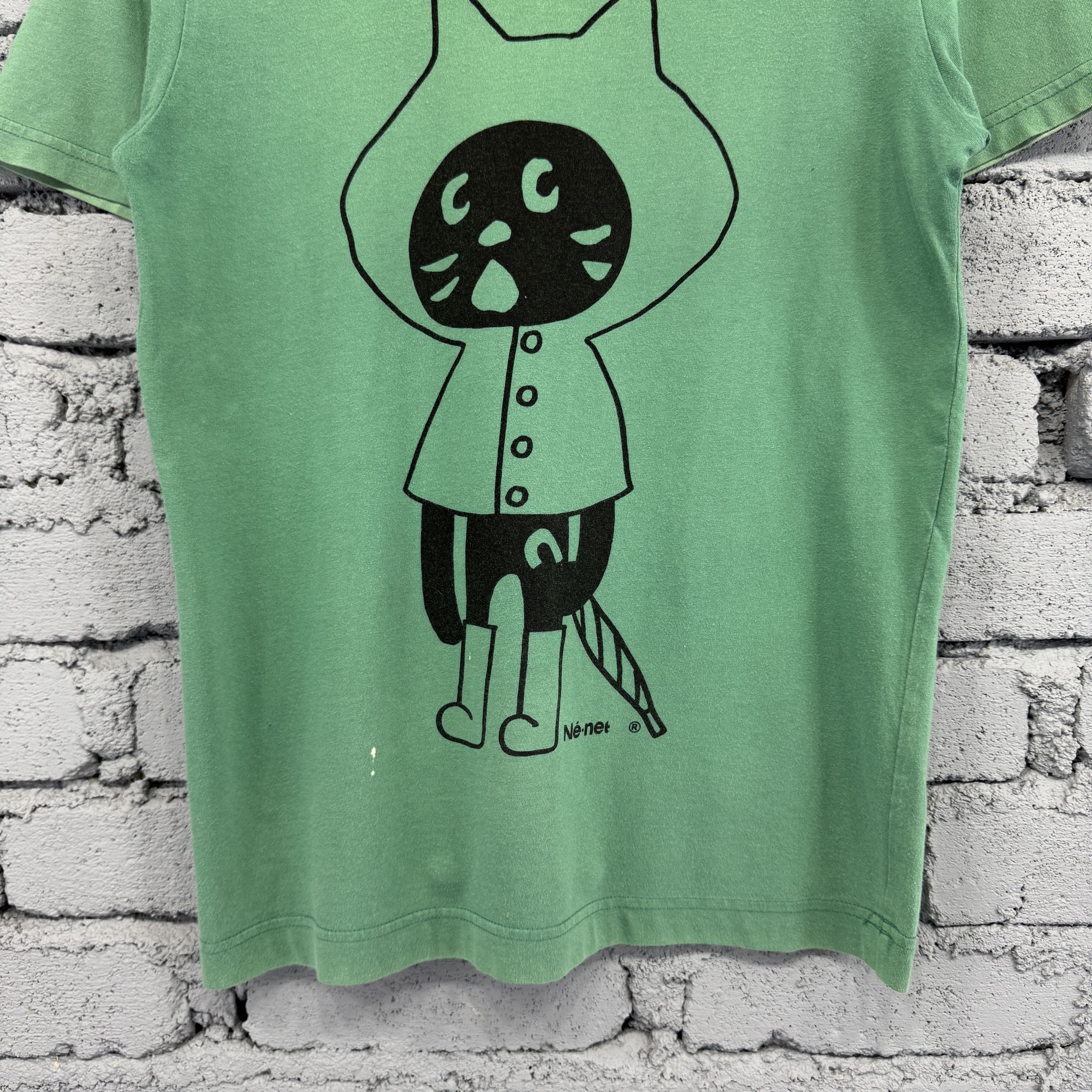Issey Miyake Rare Vintage Cat Ne-net Issey Miyake Sunfaded Tshirt Size US S / EU 44-46 / 1 - 3 Thumbnail