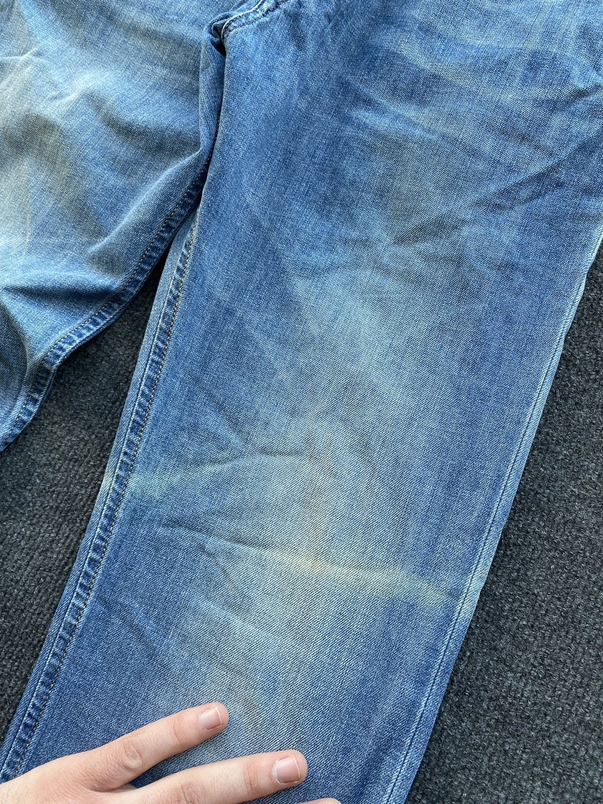Diesel 🔥Diesel Opium Punk Iakop Regular Slim Tapered Jeans gothic Size US 34 / EU 50 - 19 Thumbnail