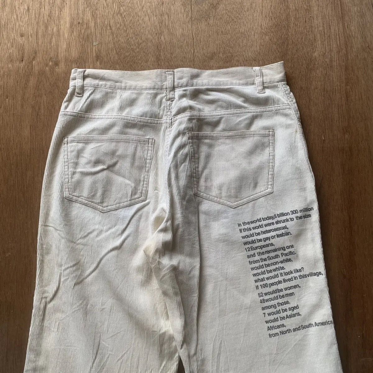 Edition Japan 5-POCKET JAPANESE VINTAGE TROUSERS CORDUROY RIPPED PANTS Size US 30 / EU 46 - 12 Thumbnail