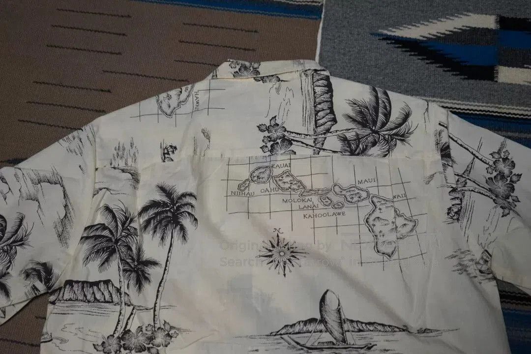 Vintage Vintage 70s Hawaiian Shirt for Summer. Size US M / EU 48-50 / 2 - 8 Thumbnail