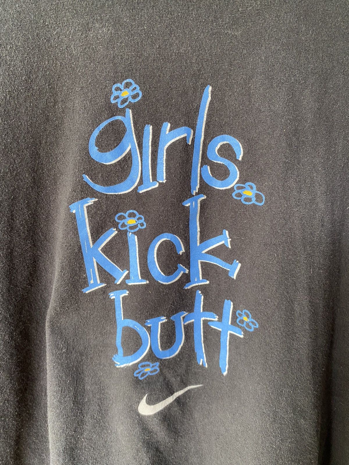 Nike × Vintage Nike girls kick butt tee | Grailed