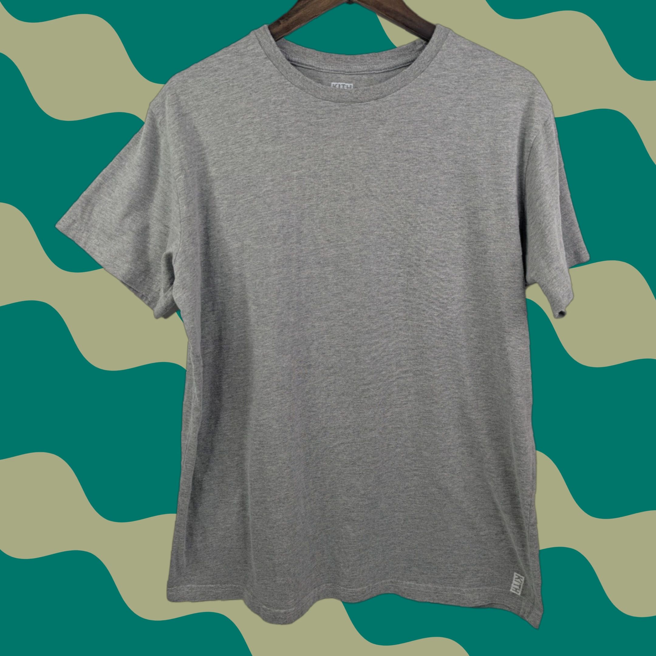 Kith Kith T Shirt Mens Large Gray Short Sleeve Cotton Basic Essentials Streetwear Size US L / EU 52-54 / 3 - 1 Thumbnail