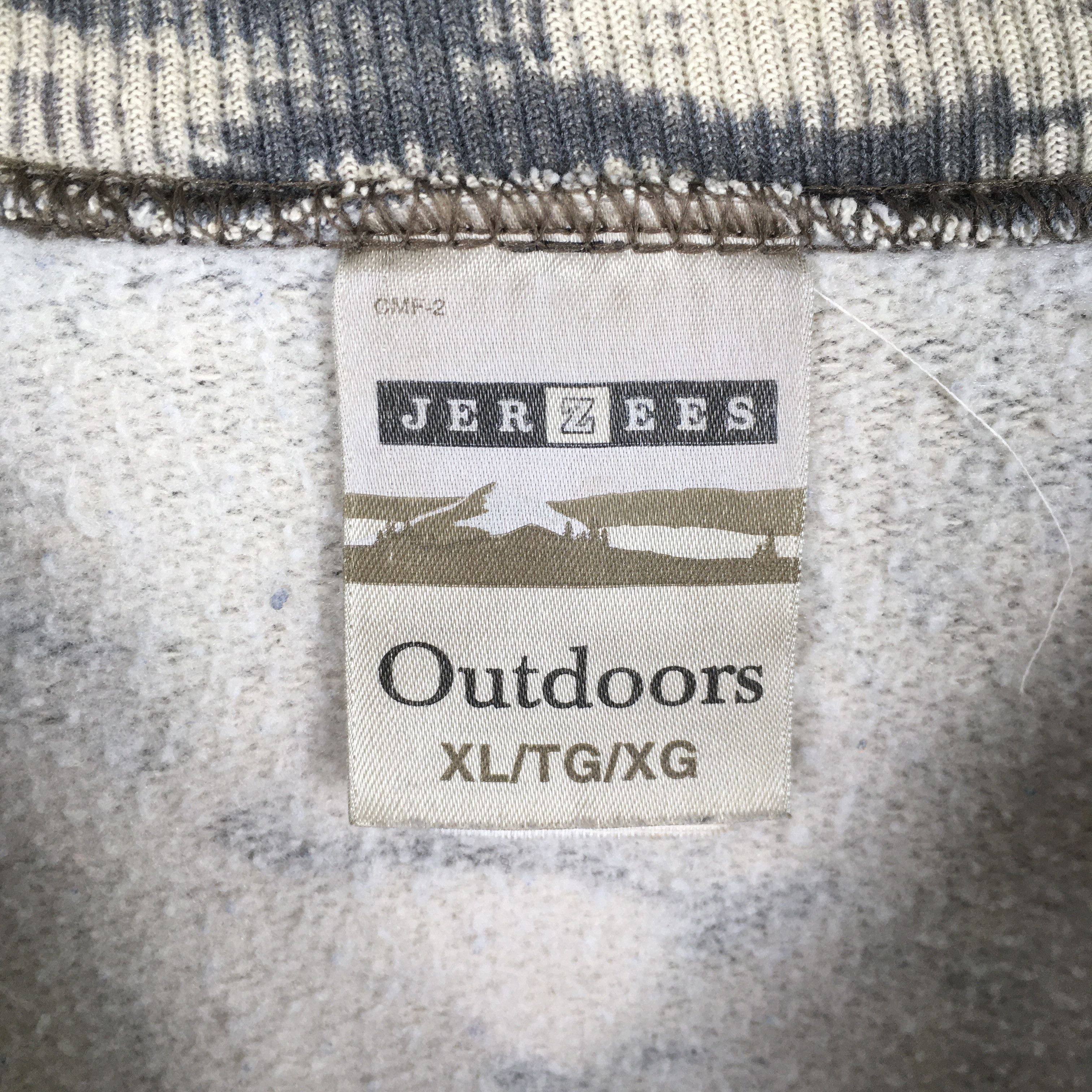 Jerzees × Vintage Vintage Jerzees Outdoors Mossy Oak Camo Sweatshirt XLarge Size US L / EU 52-54 / 3 - 5 Thumbnail