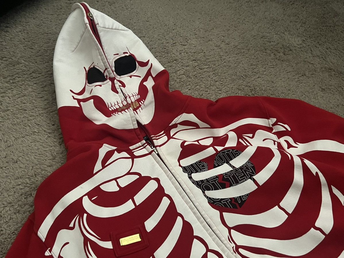 LRG Vintage LRG Dead Serious Skeleton Full Zip Hoodie XL Size US XL / EU 56 / 4 - 2 Thumbnail
