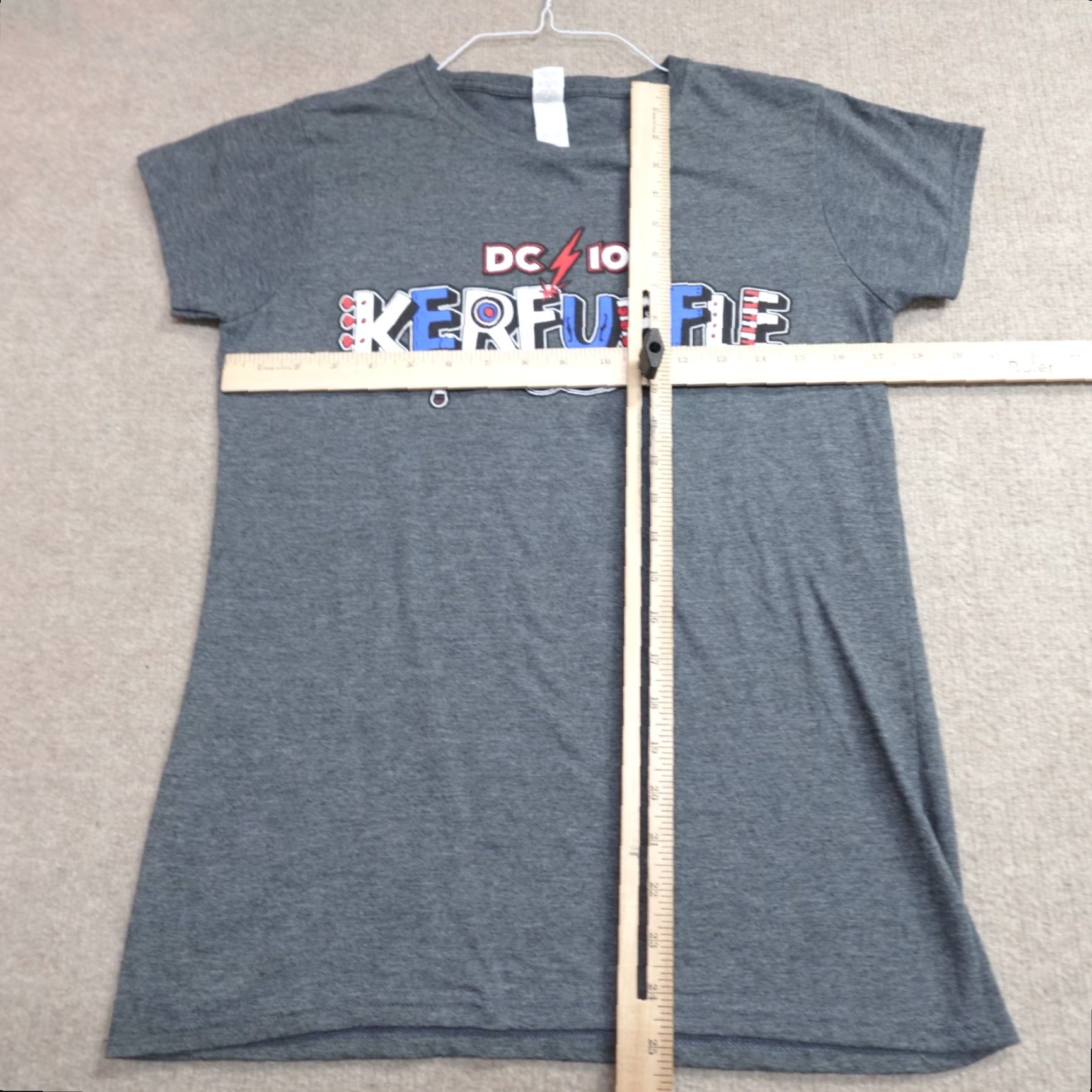 Vintage DC Kerfuffle Womens Shirt L Gray Violent Femmes Silversun Pickups Cold War Shirt Womens Gray L 90s Theme USA Size L / US 10 / IT 46 - 6 Thumbnail