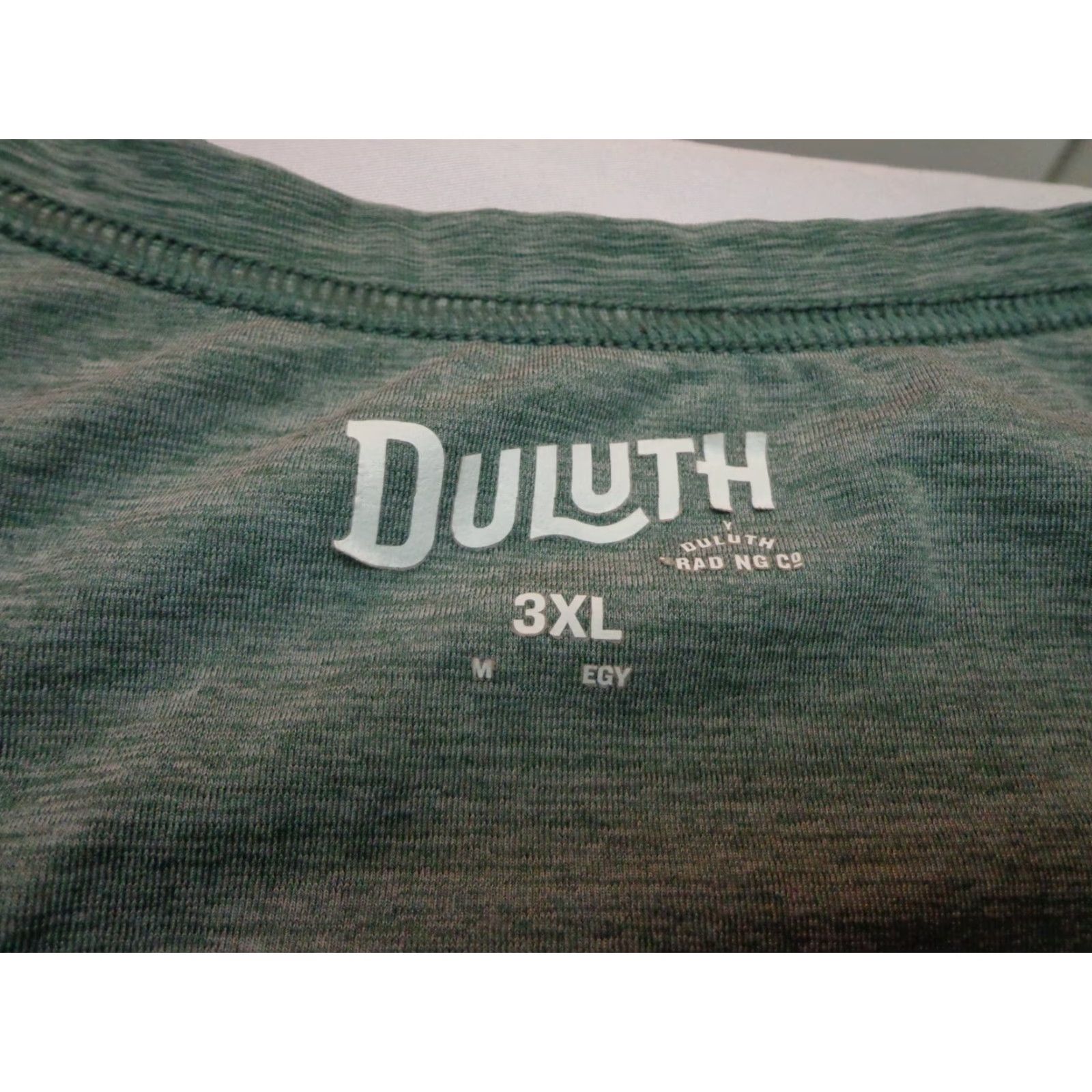 CO Duluth Men T-Shirt Henley 3XL Green Short Sleeve Shirt Vintage: No Size 3XL Regular Size US XXL / EU 58 / 5 - 3 Thumbnail