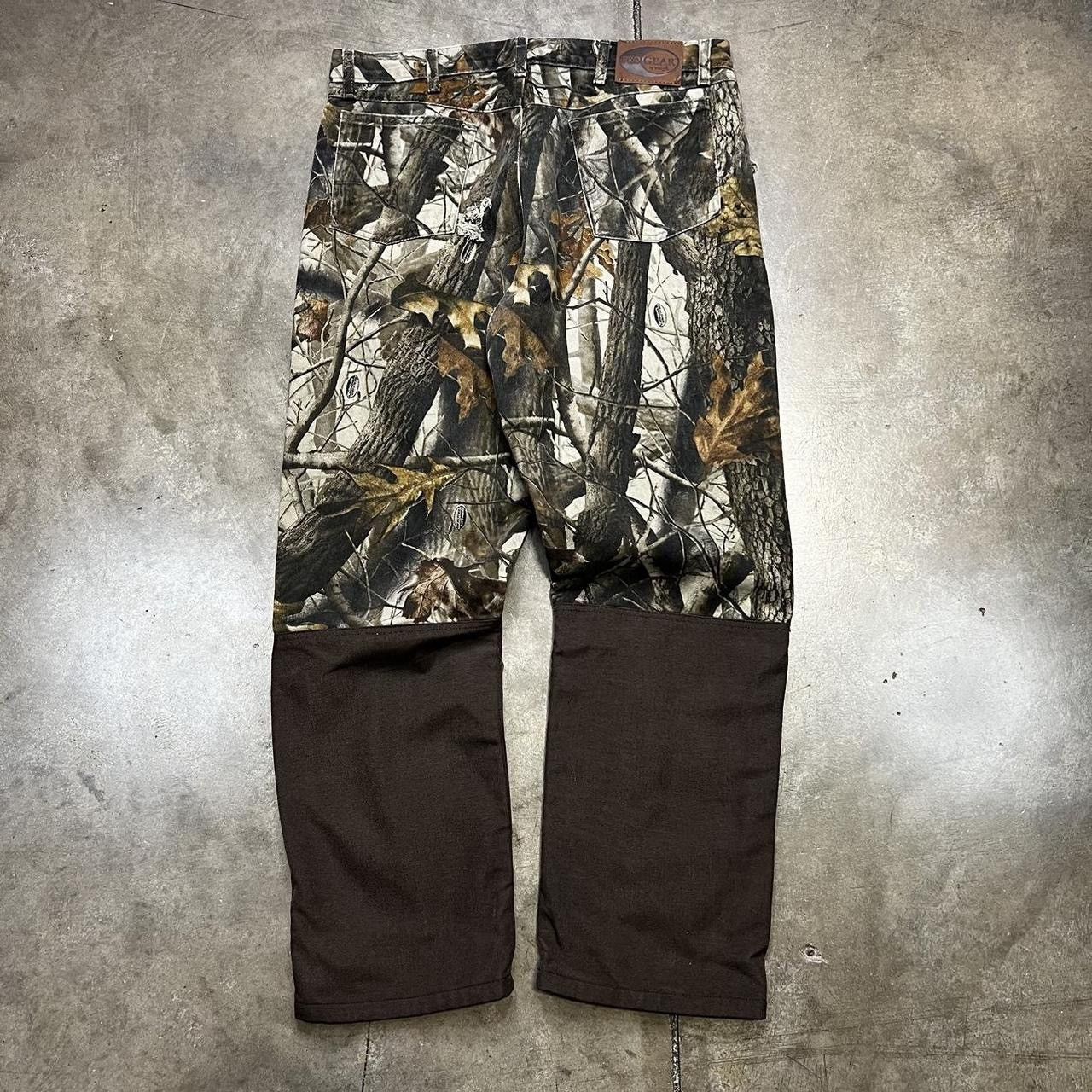 Vintage × Wrangler Vintage 00s Y2K Wrangler Pro Gear Camo Double Knee Pants Size US 36 / EU 52 - 4 Thumbnail