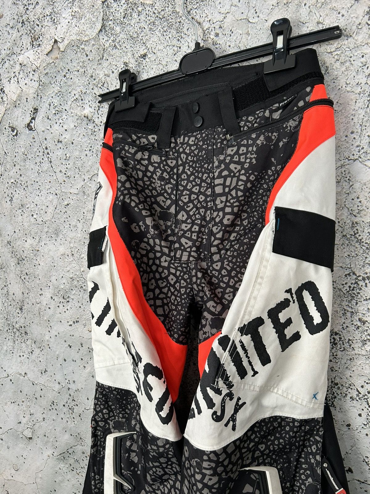Vintage Snogear Moto Avant Garde Pants Y2K Grunge Punk Designer Size US 30 / EU 46 - 4 Thumbnail