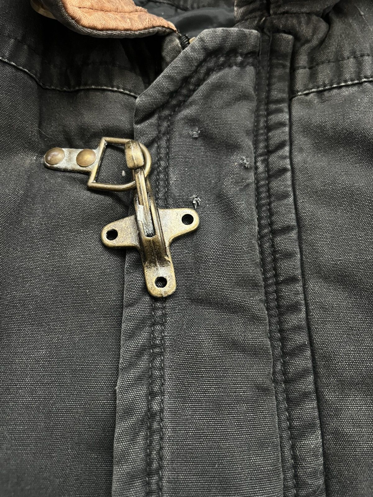 Mirage Vintage Mirage SAINTS Denim Long Jacket Distressed Size M Size US M / EU 48-50 / 2 - 8 Thumbnail
