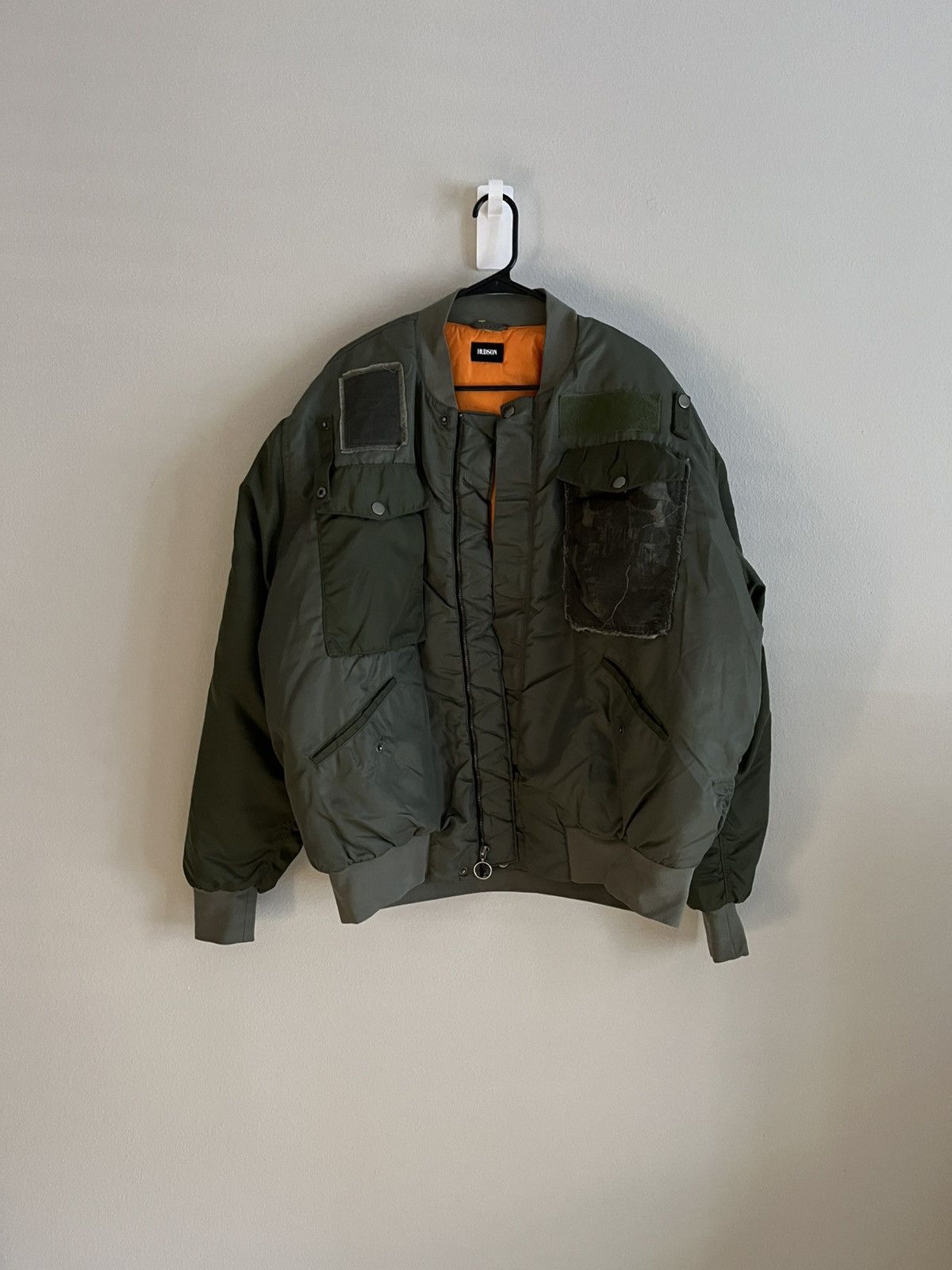 Vintage The Echo Oversized Bomber Jacket Size US XL / EU 56 / 4 - 1 Thumbnail