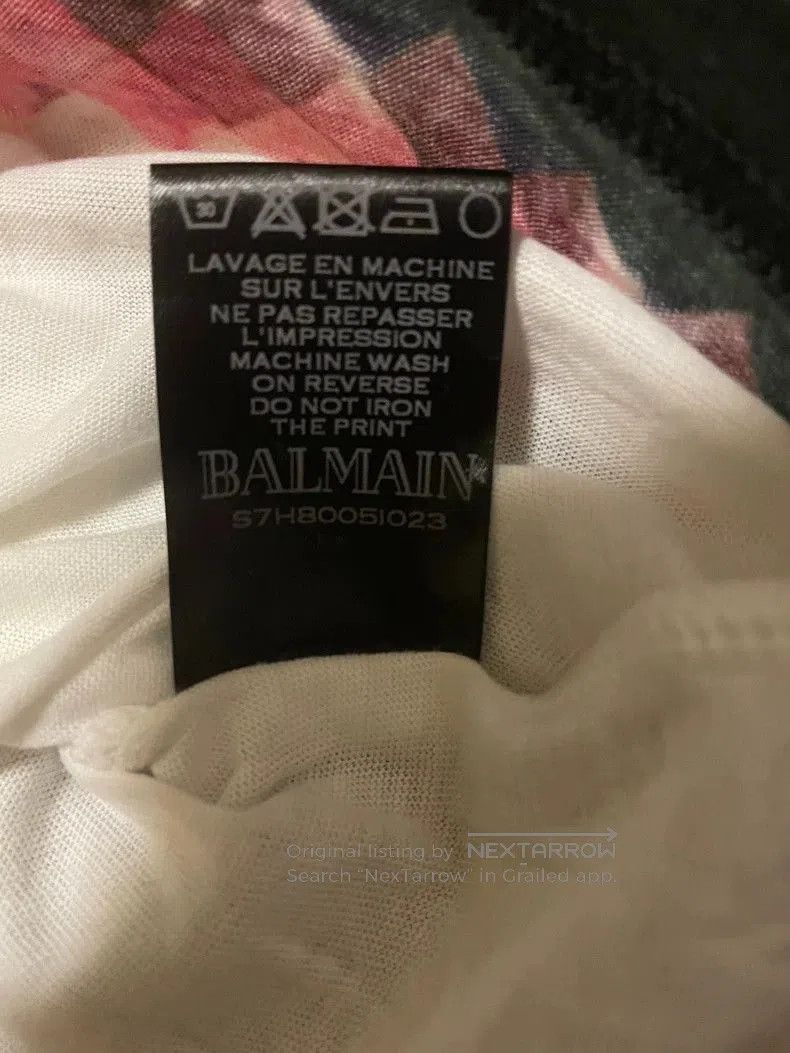 Balmain Balmain Short Sleeve Graphic Print T. Size US M / EU 48-50 / 2 - 7 Thumbnail