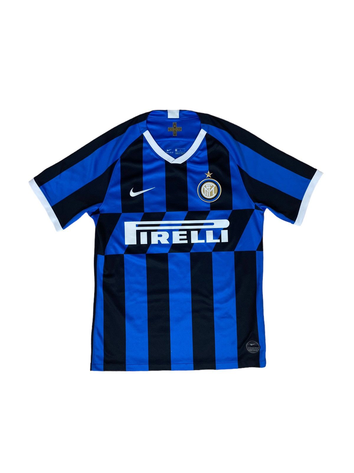 image of Nike x Soccer Jersey Inter Mediolan Lukaku in Blue, Men's (Size Medium)