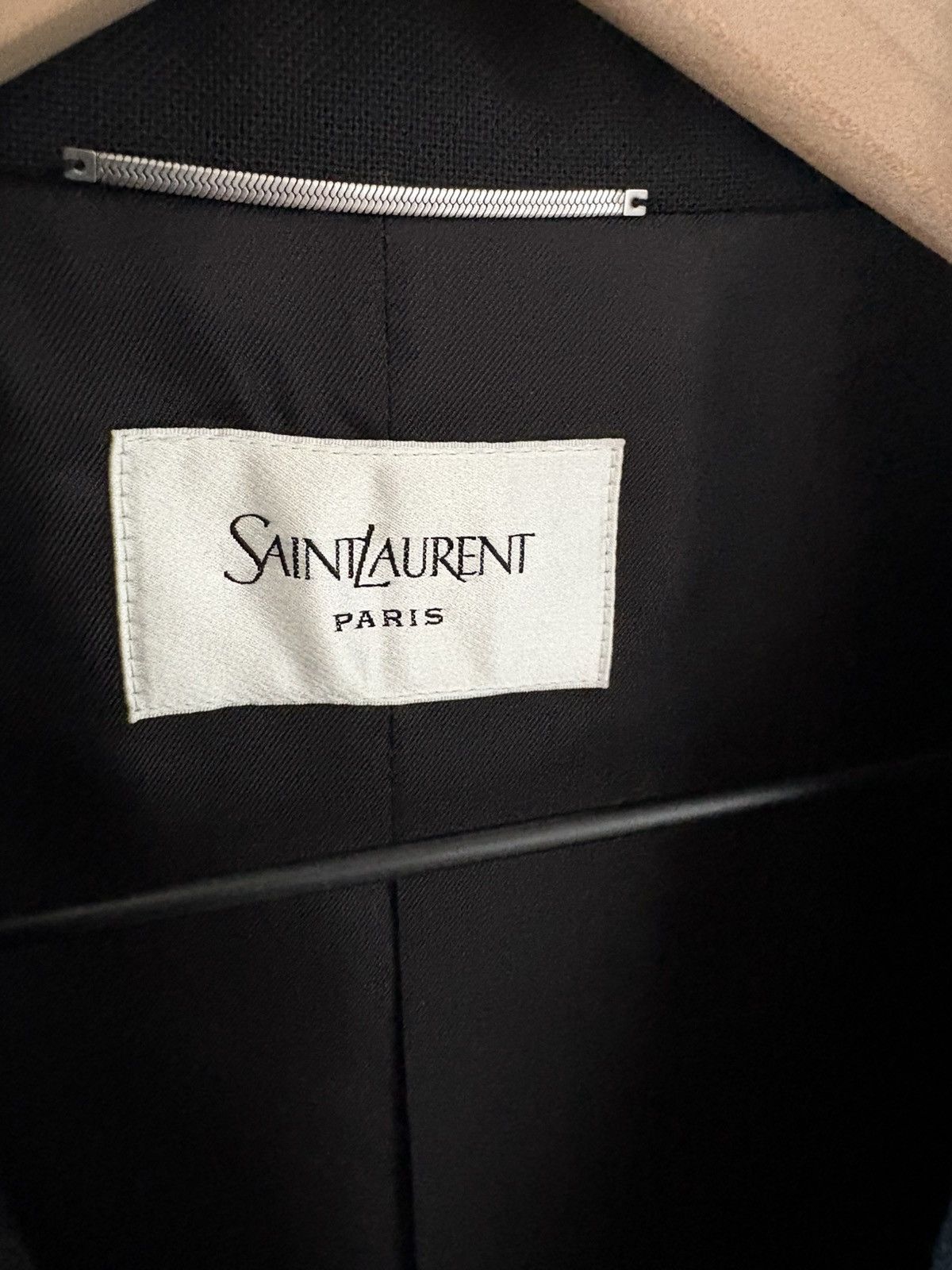 Saint Laurent Paris Double Breasted Blazer Size 42R - 7 Thumbnail