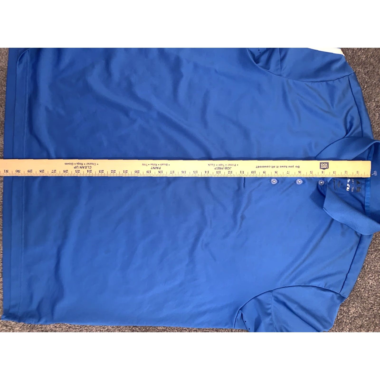 Adidas Adidas Polo Shirt Men XL Blue Puremotion Cool Max Short Sleeve Golf Casual Activewear Size US XL / EU 56 / 4 - 5 Thumbnail