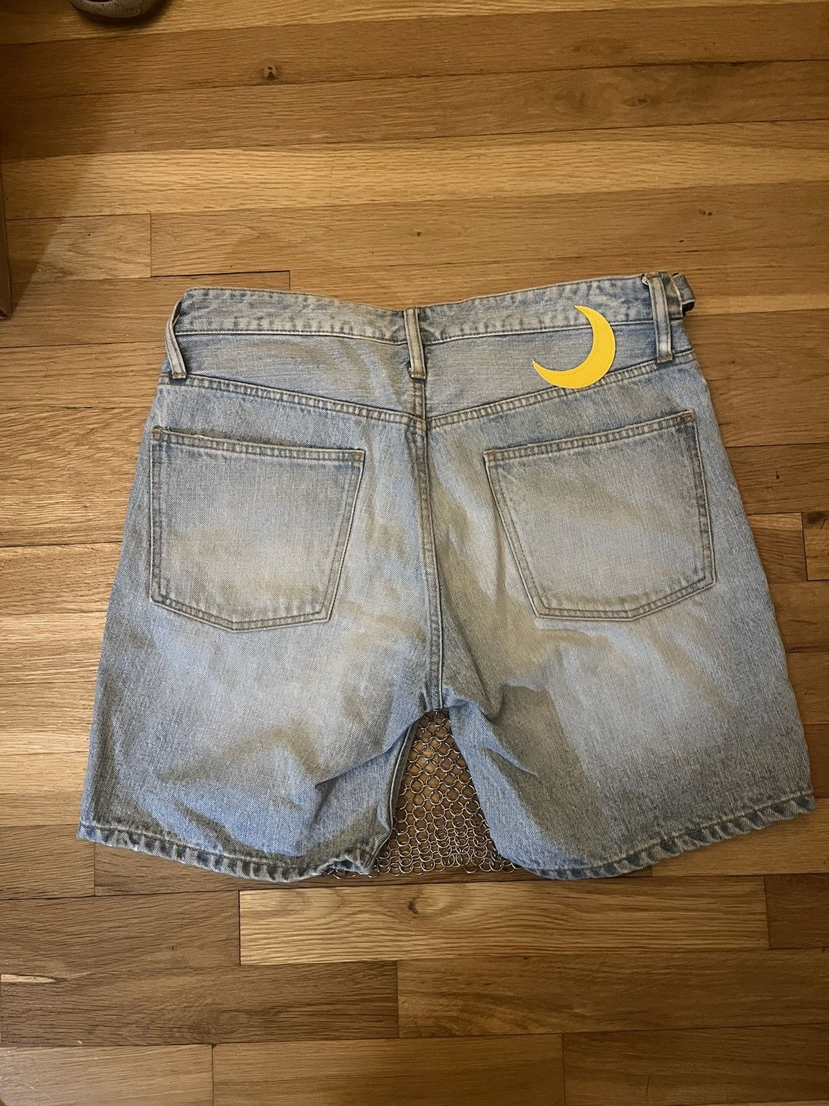 PHENOMENON Phenomenon Chain Mail Apron Shorts Size US 32 / EU 48 - 2 Thumbnail