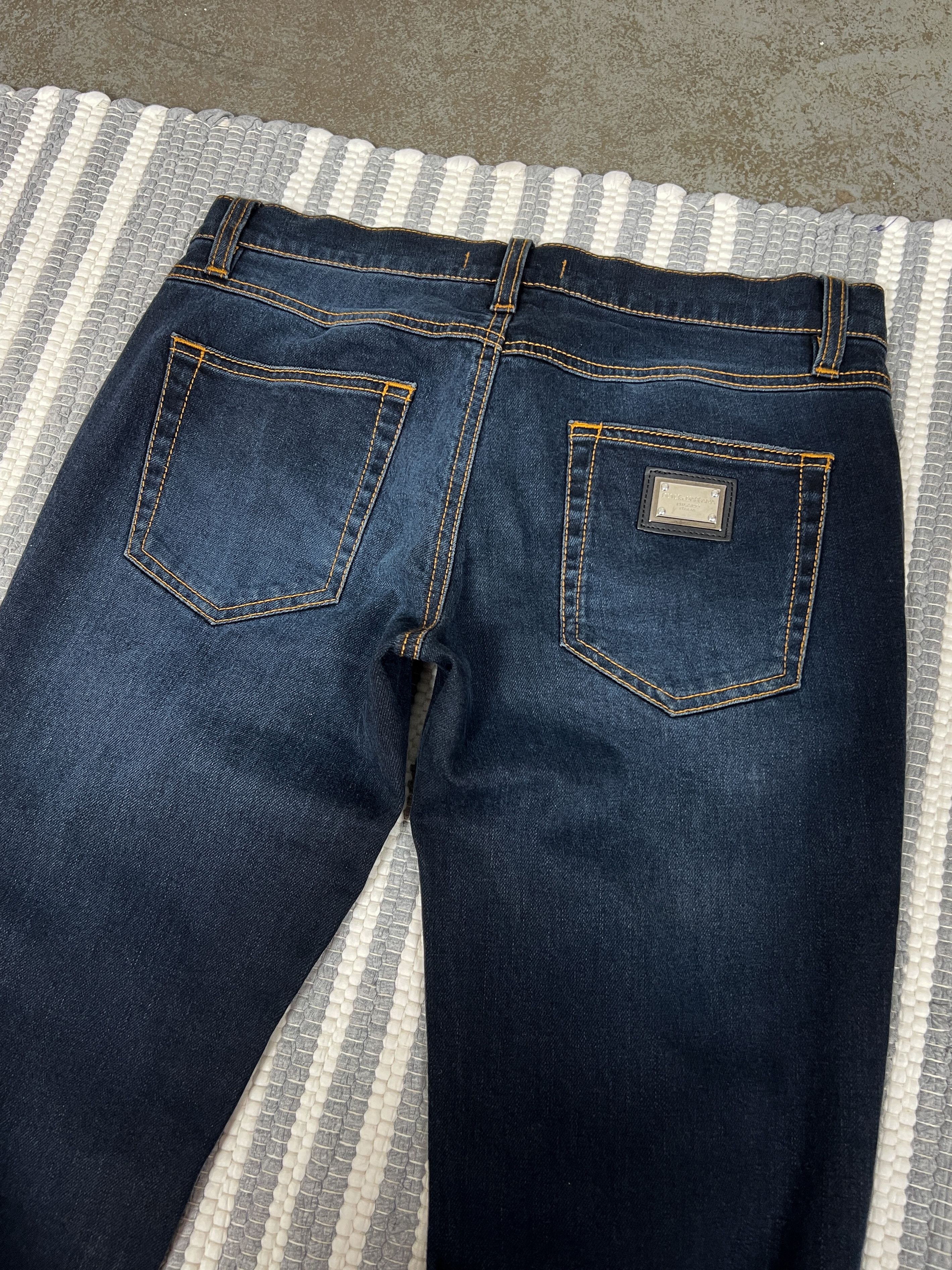 Dolce & Gabbana Vintage Dolce & Gabbana D&G Blue Denim Jeans Pants Size 27" / US 4 / IT 40 - 4 Thumbnail