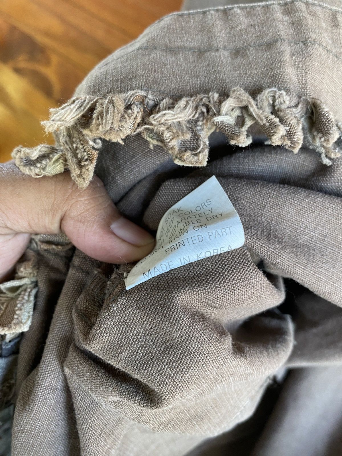 Vintage Vintage Y2K PNB Nation Utility Jacket XXL Brown Camo Collar Size US XXL / EU 58 / 5 - 8 Thumbnail