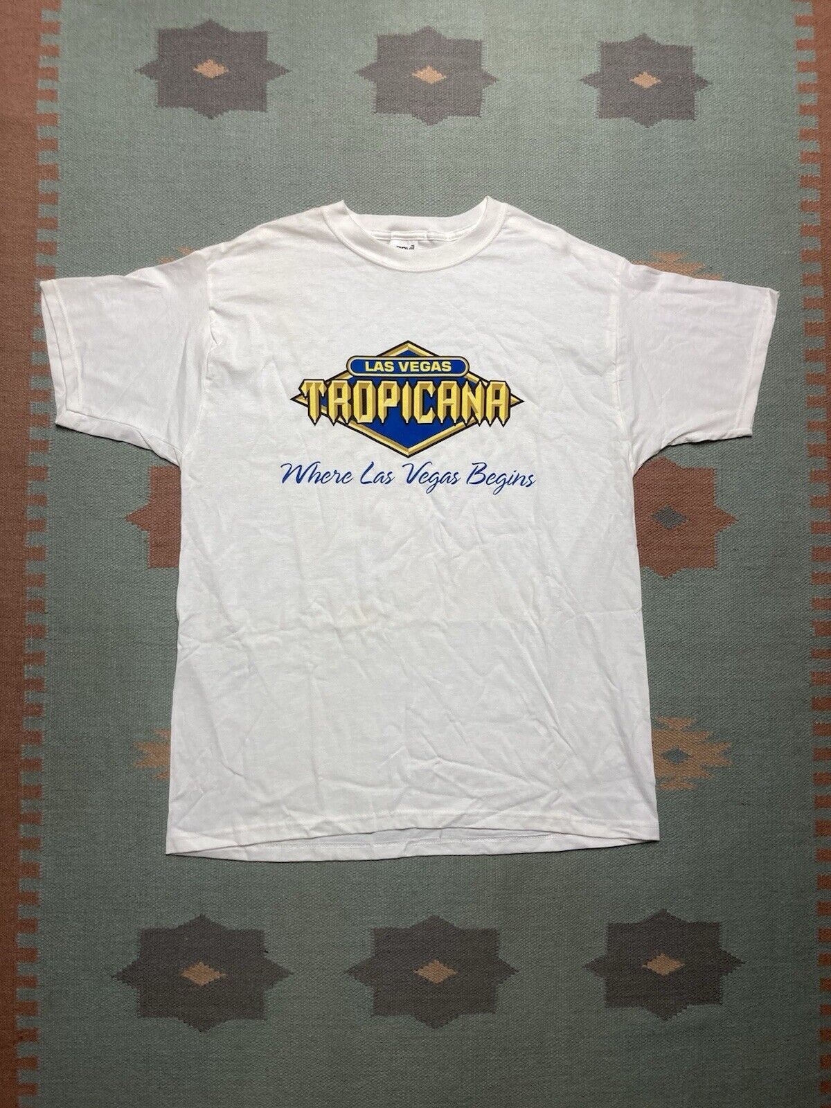 Vintage VTG t shirt Las Vegas Nevada Tropicana hotel casino XL Size US XL / EU 56 / 4 - 1 Thumbnail