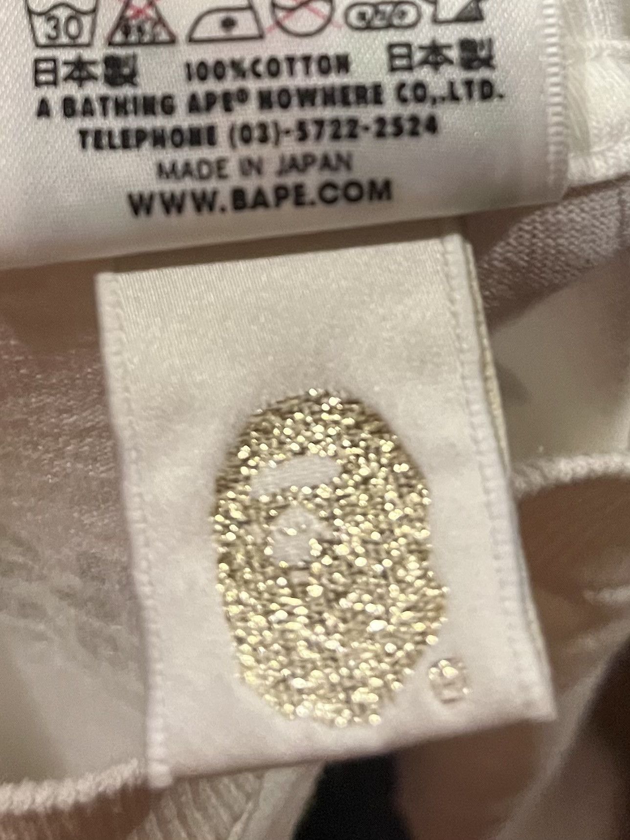 Bape Bape Baby Milo tee shirt Size US S / EU 44-46 / 1 - 5 Thumbnail
