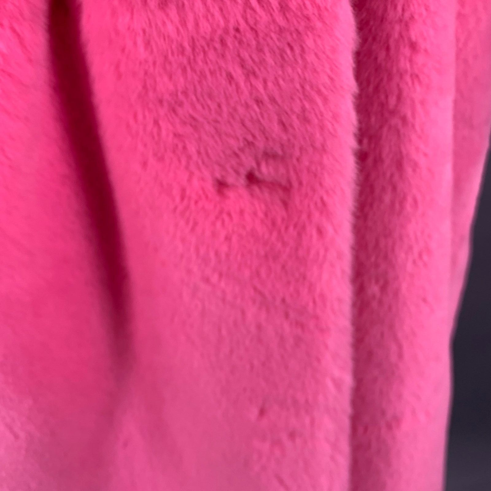 STAND STUDIO STAND STUDIO Size M Pink Faux Fur Belted Coat Size M / US 6-8 / IT 42-44 - 6 Thumbnail