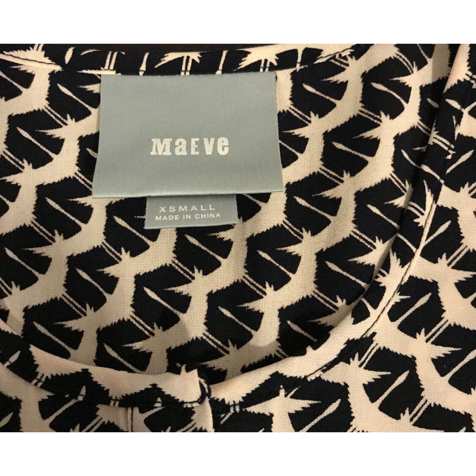 Anthropologie Anthropologie Maeve Women's Selva Drop Waist Tunic Size XS / US 0-2 / IT 36-38 - 5 Thumbnail