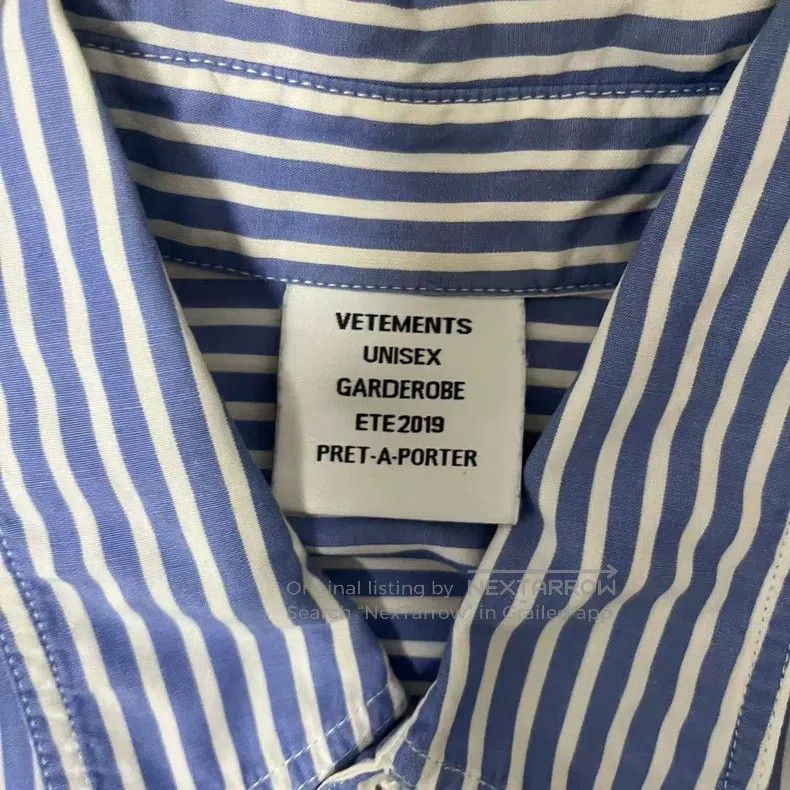 Vetements Vetements WTAPS Shirt - Size XS, Chest 120, Front Length 7 Size US XS / EU 42 / 0 - 4 Thumbnail