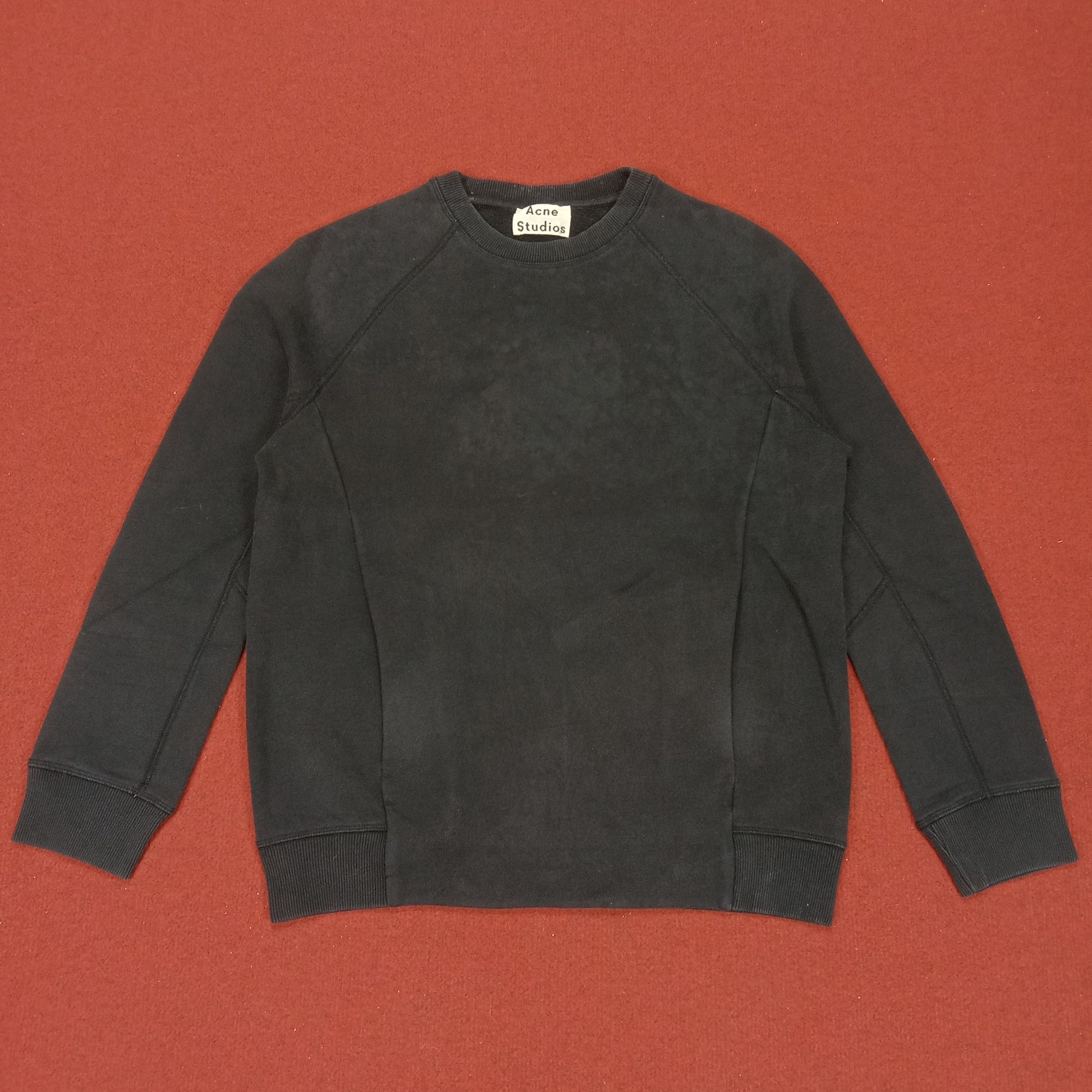 Acne Studios × Vintage Acne Studios Streetwear Plain Style Sweatshirt Size US M / EU 48-50 / 2 - 1 Thumbnail