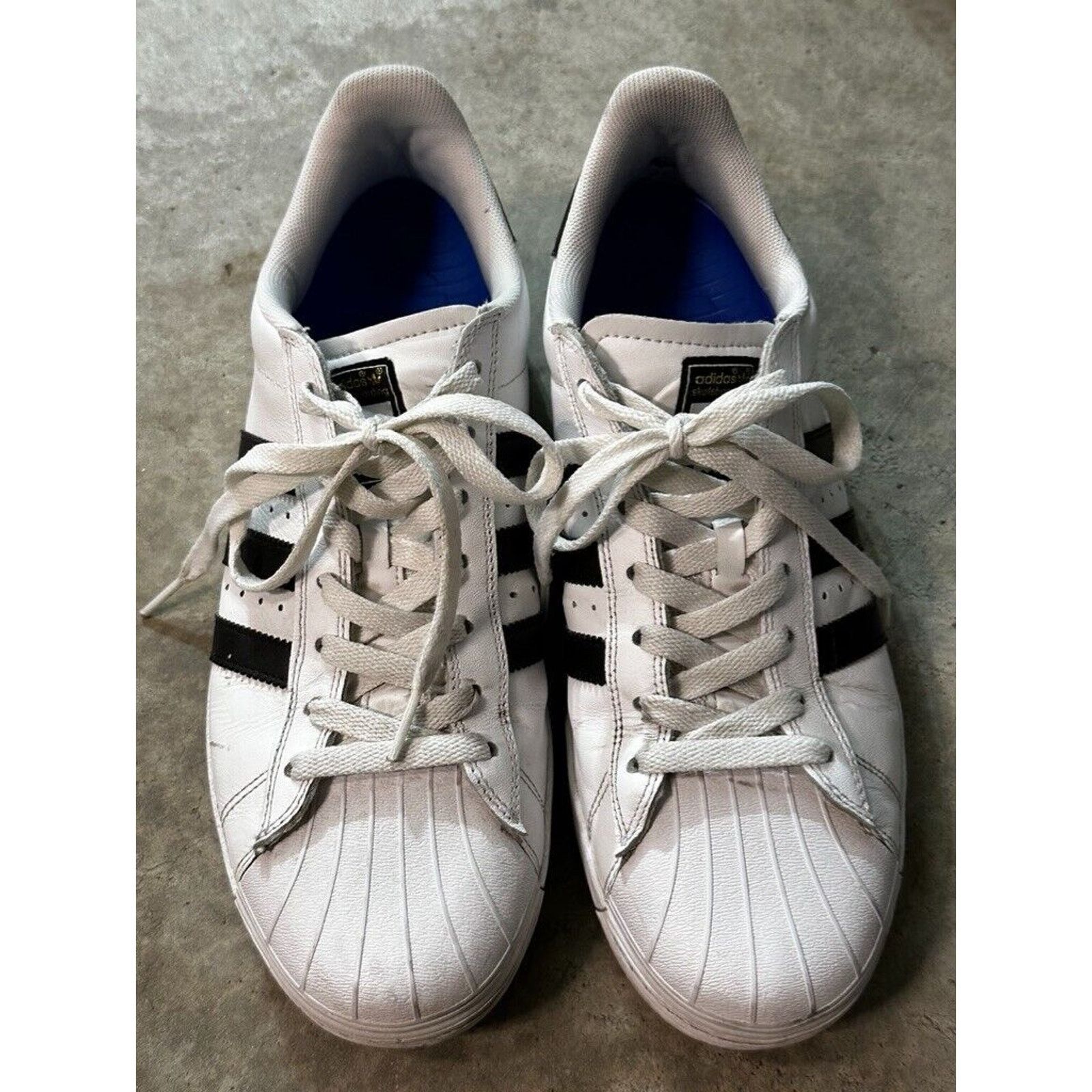 Adidas Size 9.5 - Adidas Superstar White Classic Sneaker Size US 9.5 / EU 42-43 - 3 Thumbnail