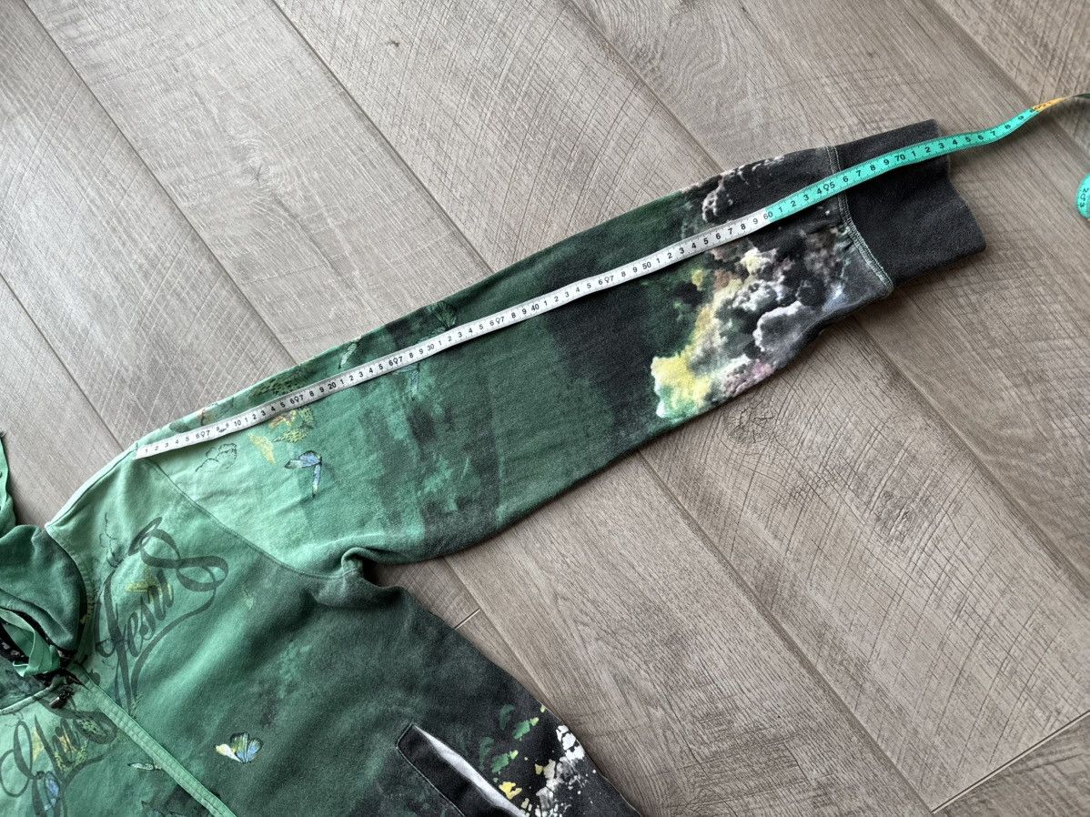 If Six Was Nine Vintage Elvis Jesus Couture flowers butterflies graffiti zip Size US L / EU 52-54 / 3 - 17 Thumbnail