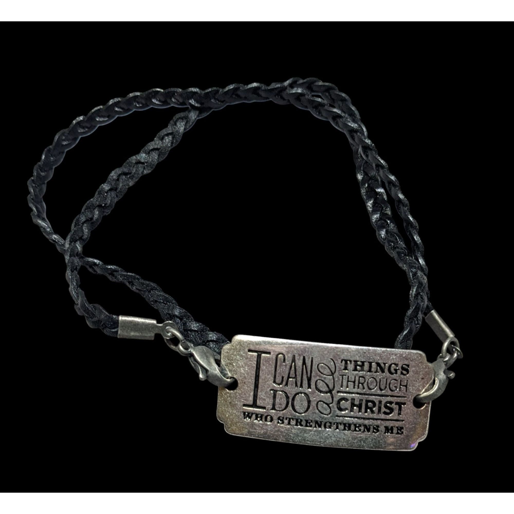 Other I Can Do Things Through Christ Philippians 4:13 Wrap Bracele Size ONE SIZE - 1 Thumbnail