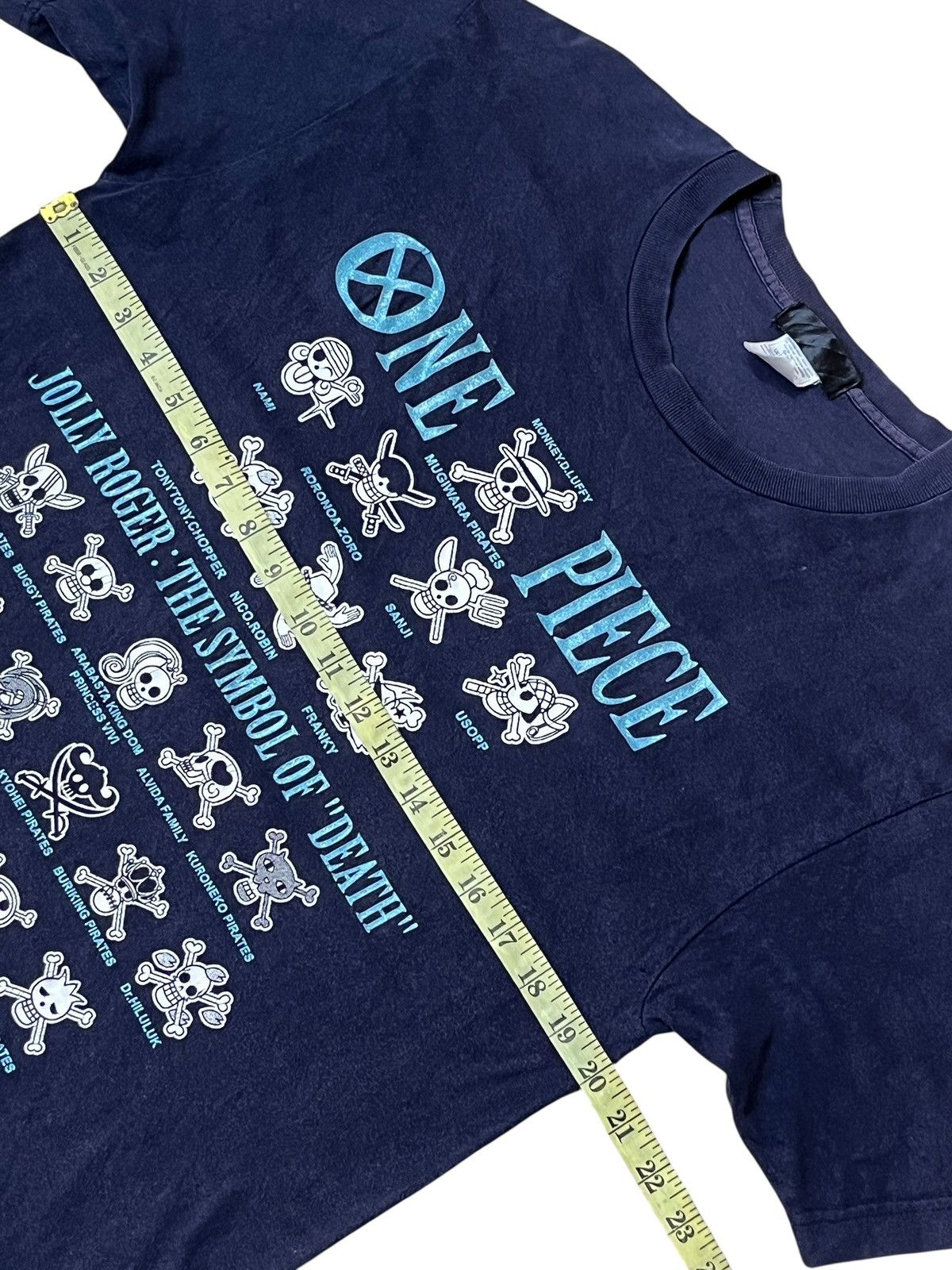 One Piece Vintage y2k ONE PIECE the symbol of death tee shirts Size US M / EU 48-50 / 2 - 10 Thumbnail