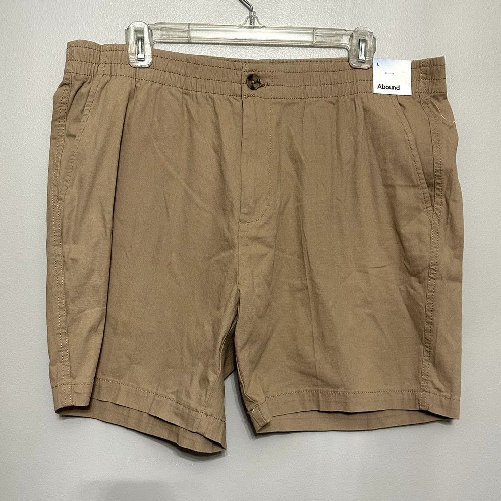Other Abound Men's Tan/Khaki Elastic Waist Button/Zip Closure XXL Size US 44 / EU 60 - 1 Thumbnail