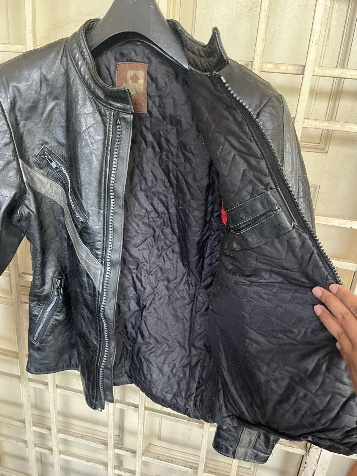 Vintage Vintage cuir leather wear Size US M / EU 48-50 / 2 - 12 Thumbnail