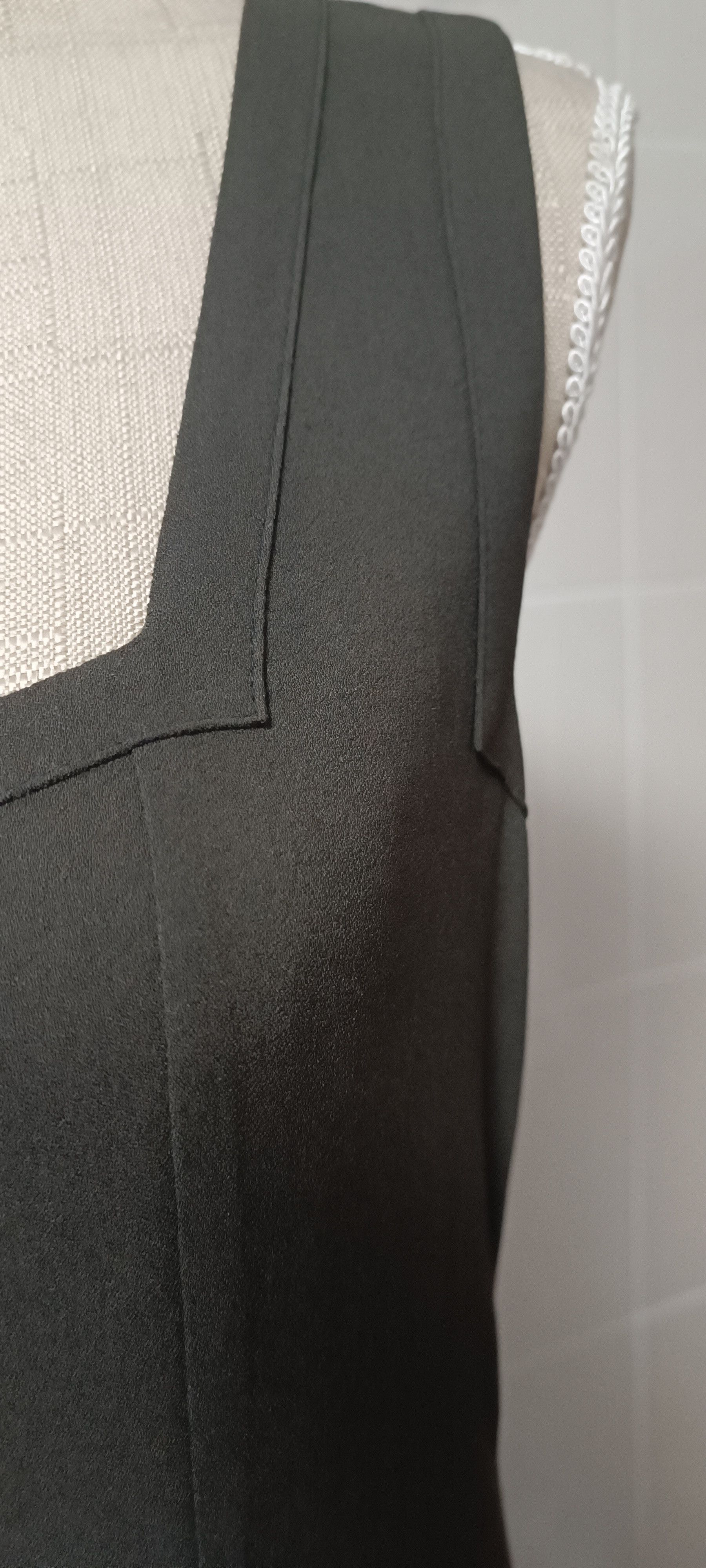 Jean Paul Gaultier 90's -Square neckline maxi dress Size M / US 6-8 / IT 42-44 - 3 Thumbnail