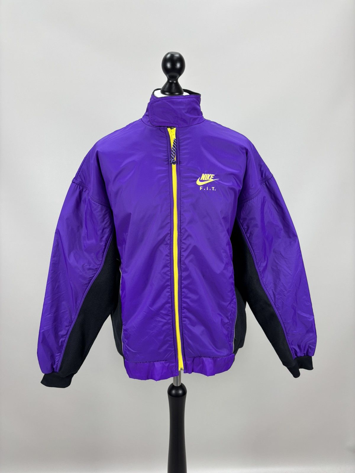 Nike × Vintage Mens vintage fleece jacket Nike F.I.T Size XL Size US XL / EU 56 / 4 - 1 Thumbnail
