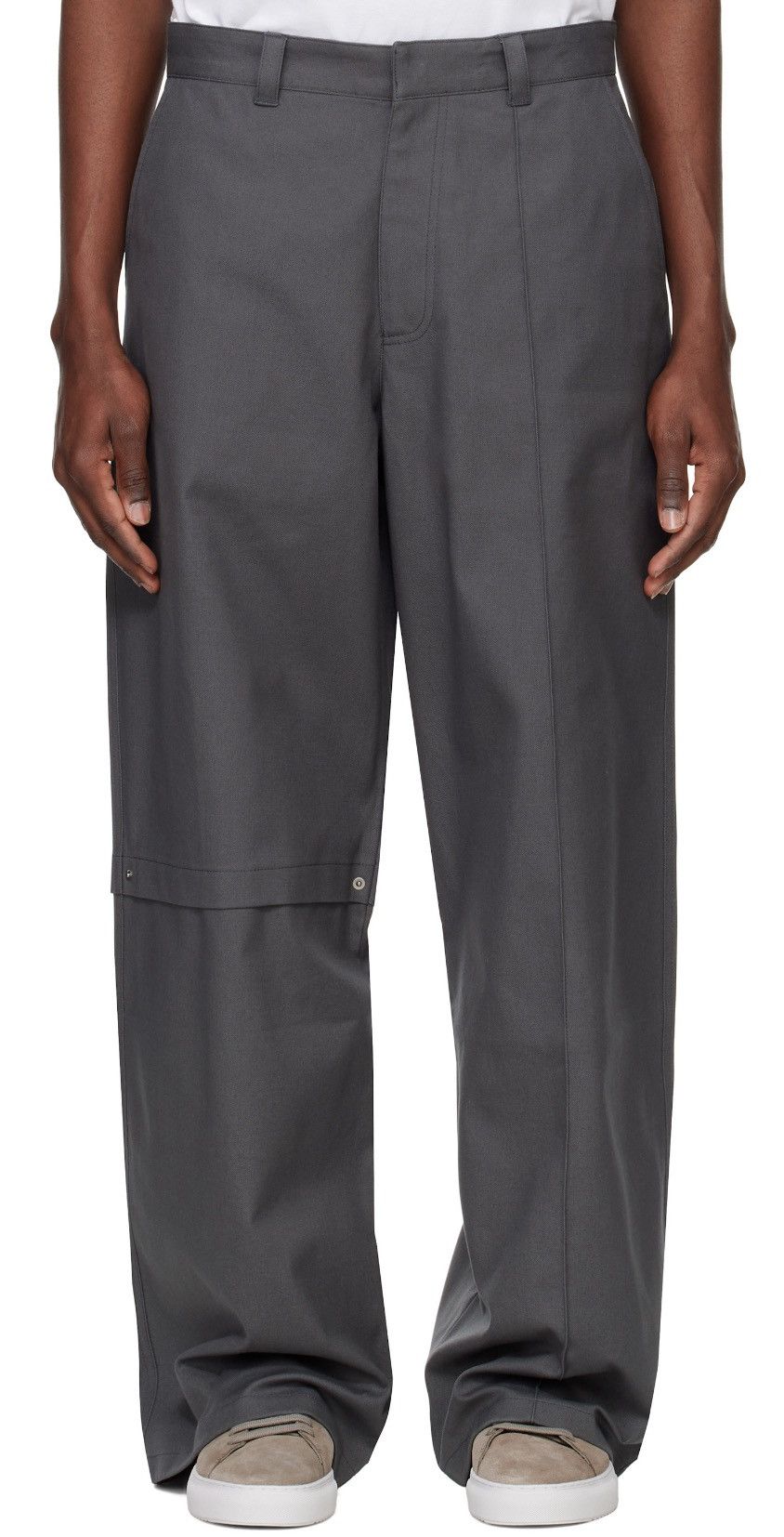 Axel Arigato AXEL ARIGATO Gray Dallas Relaxed Trousers Size US 32 / EU 48 - 1 Thumbnail