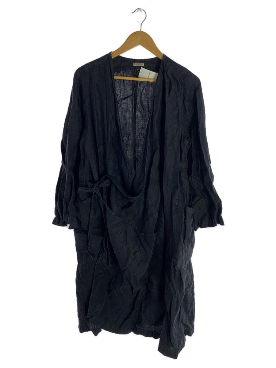 image of Kapital Linen Coat in Black, Men's (Size XS)