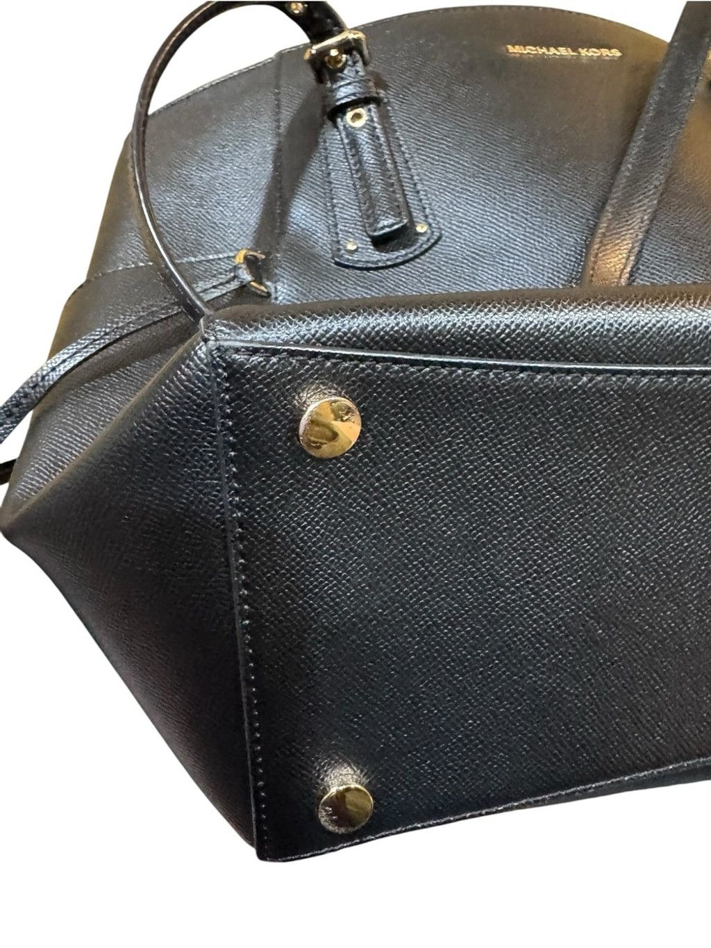 Michael Kors Michael Kors Voyager Tote Black Saffiano Leather Size ONE SIZE - 7 Thumbnail