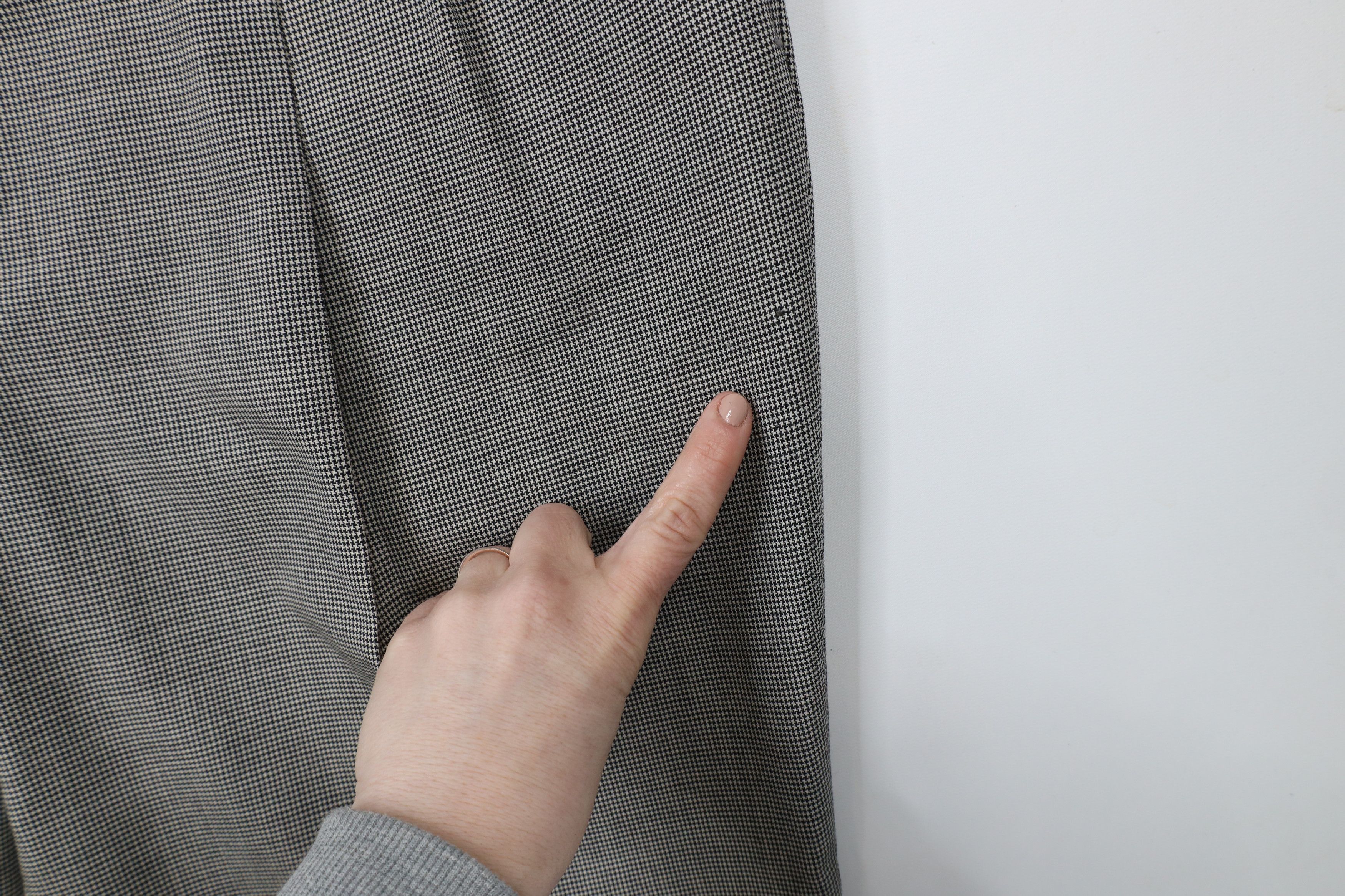 Vintage Vintage 70s Streetwear Wide Leg Chino Pants Houndstooth USA Size US 40 / EU 56 - 5 Thumbnail