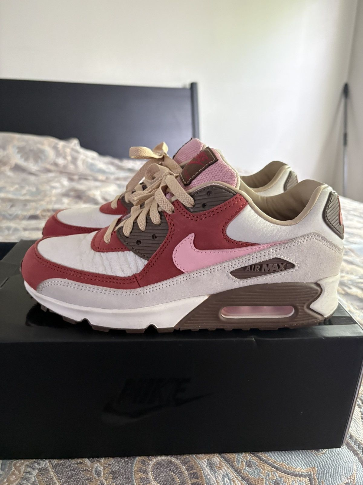 Nike DQM x Nike Air Max 90 ‘Bacon’ 2021 Size US 7.5 / EU 40-41 - 1 Thumbnail