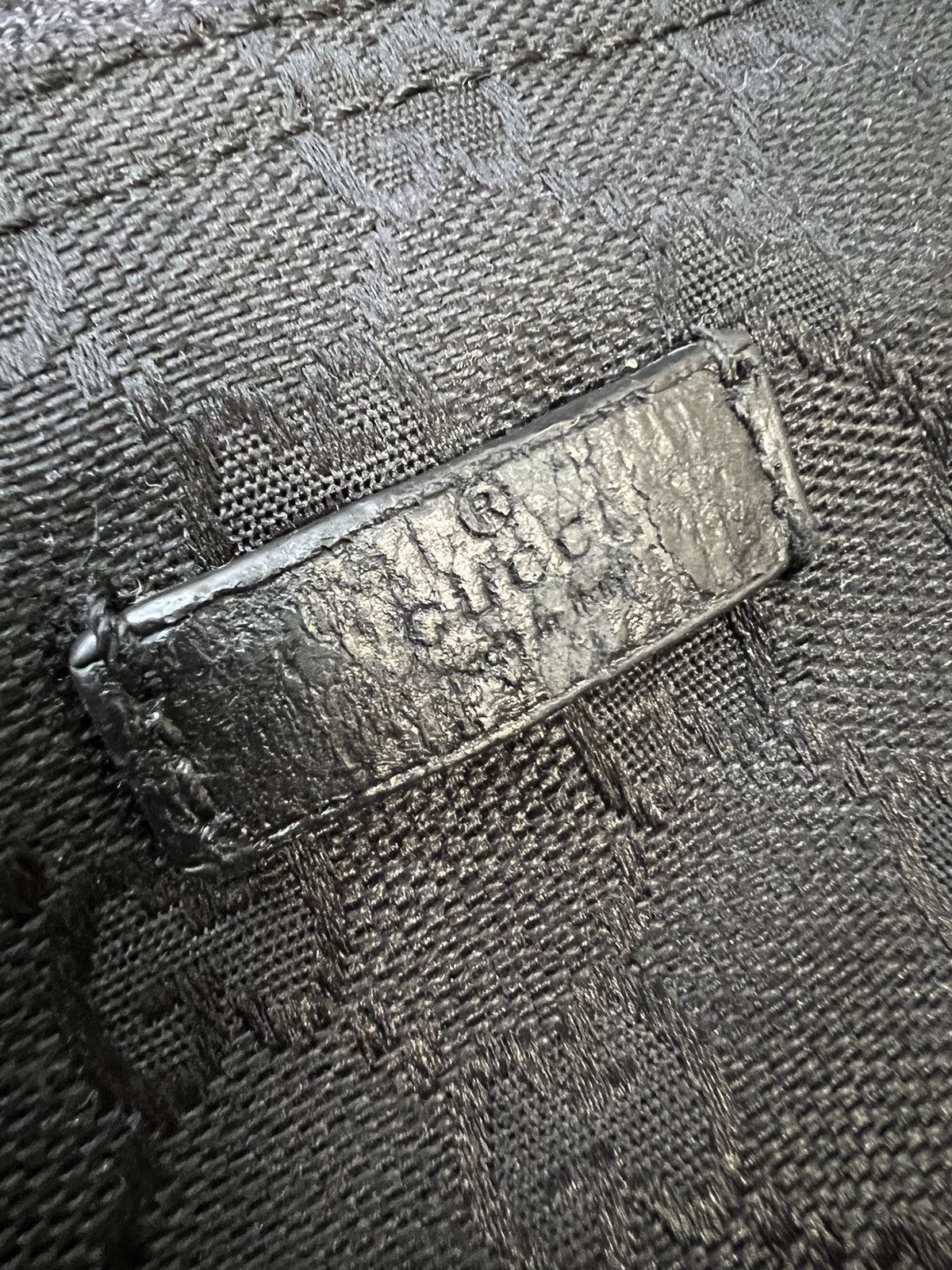 Gucci GG vintage Monogram Web Small Flat Messenger Bag Black Size ONE SIZE - 6 Thumbnail