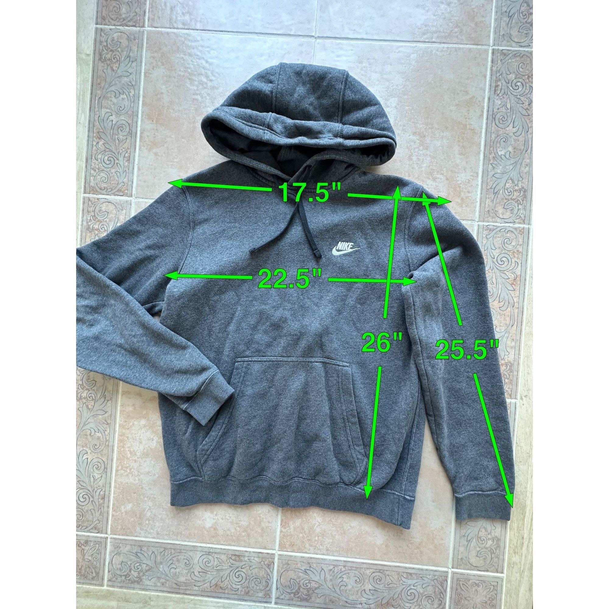 Nike NIKE Hoodie gray men size M Size US M / EU 48-50 / 2 - 6 Thumbnail