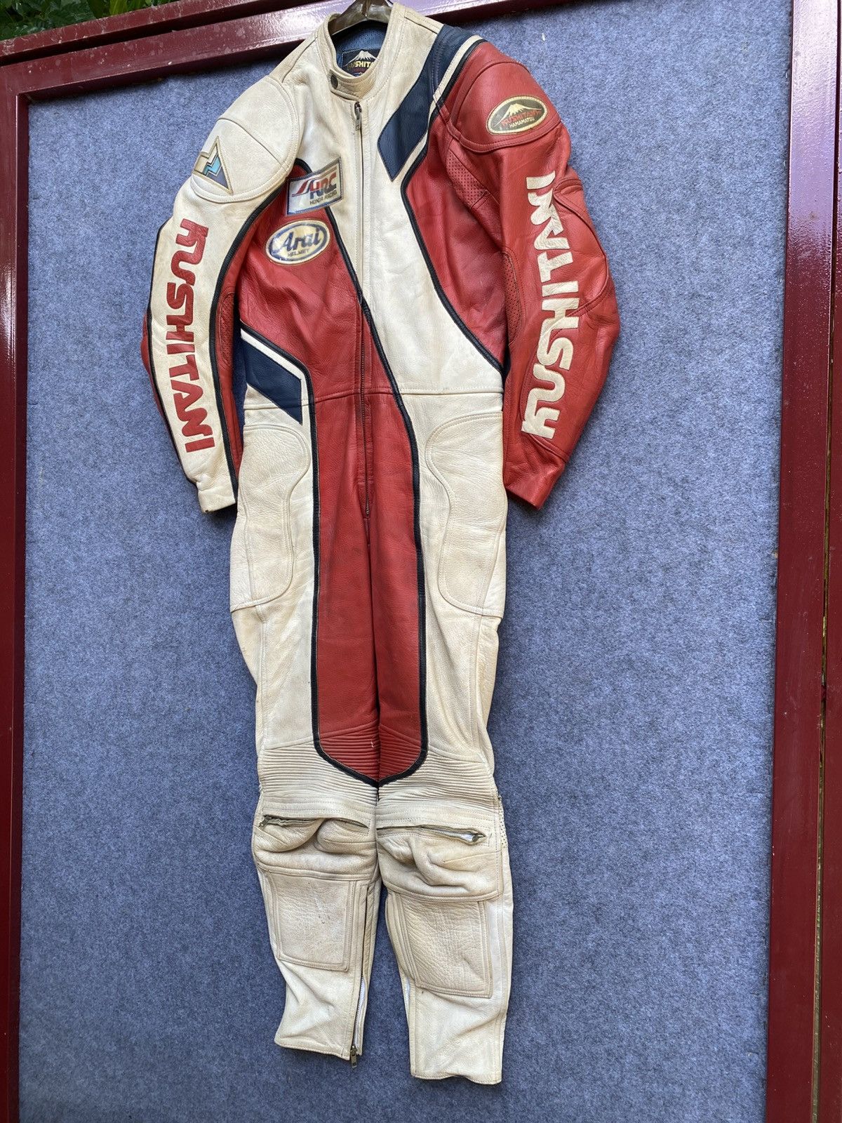 Yamaha Kushitani masahiro.N motorcycle racing suit Size US L / EU 52-54 / 3 - 3 Thumbnail
