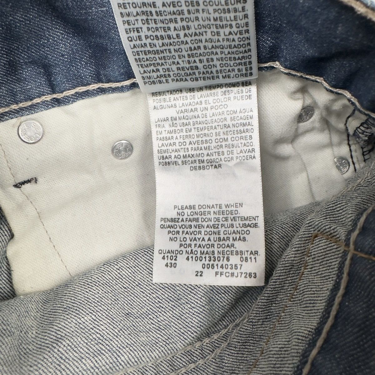 Levi's Levi's 514 Slim Straight Jeans Mens W36 L34 Blue Denim Size US 36 / EU 52 - 8 Thumbnail
