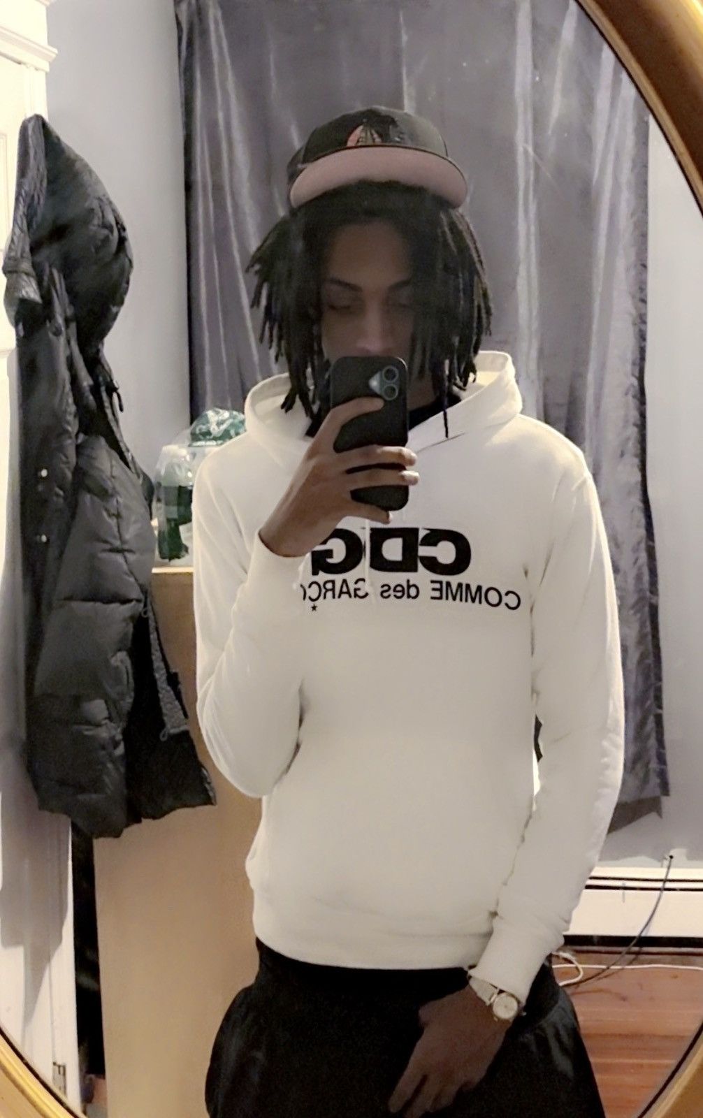 Comme des Garcons CDG Logo Hoodie Size US M / EU 48-50 / 2 - 6 Thumbnail