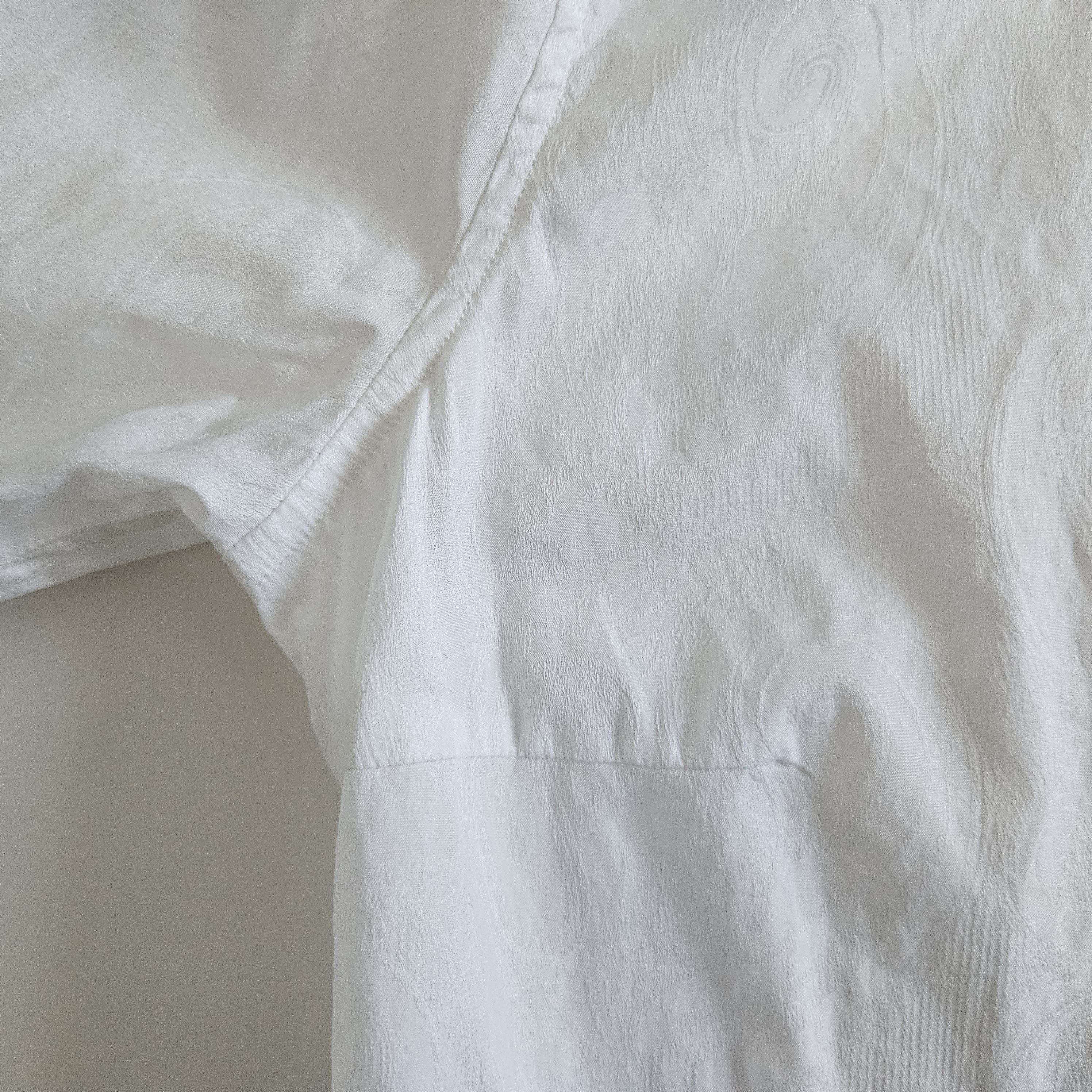 Etro Etro White Cotton Jacquard Shirt – Size IT 42, US 6 Size M / US 6-8 / IT 42-44 - 7 Thumbnail